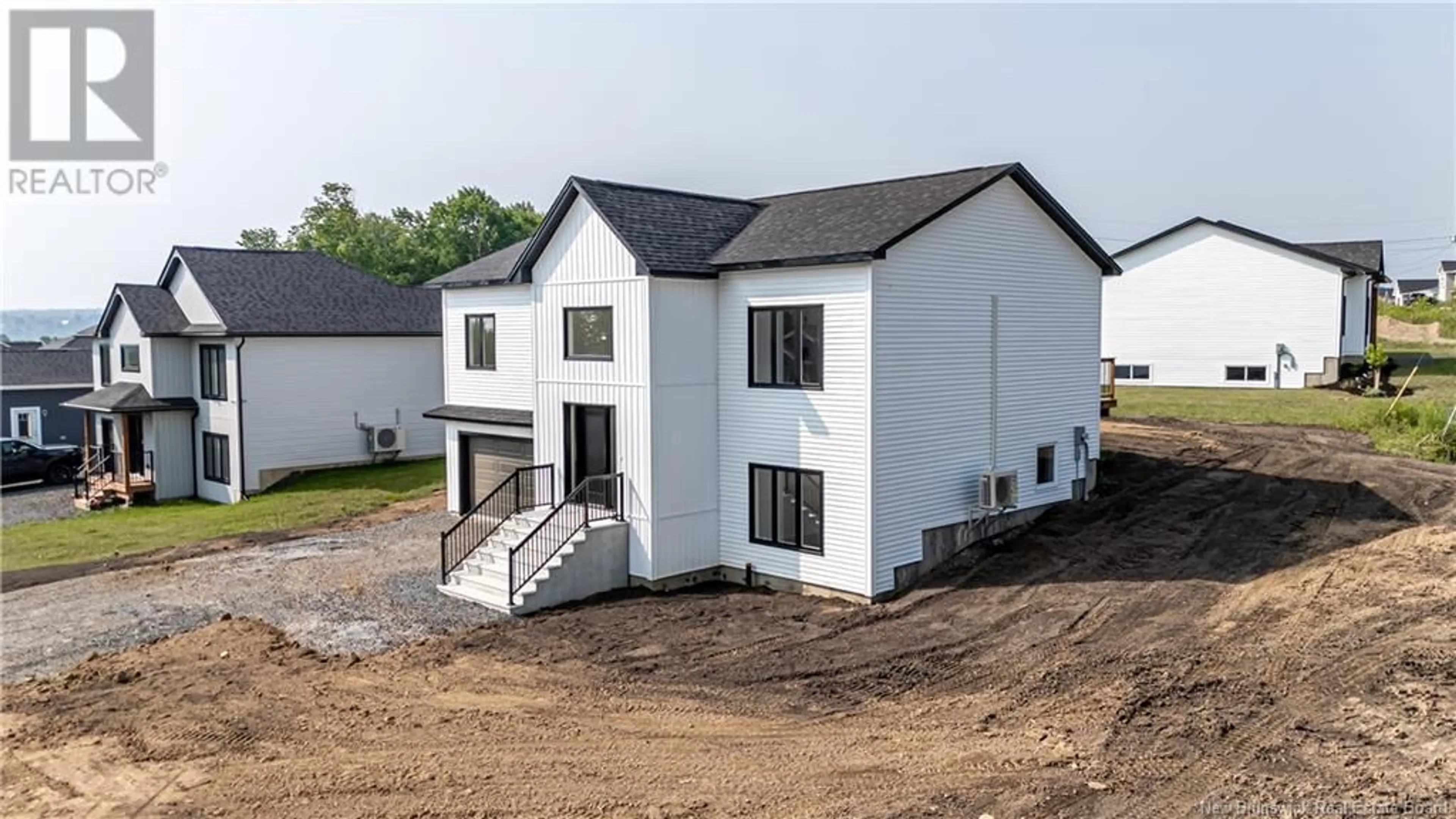 A pic from outside/outdoor area/front of a property/back of a property/a pic from drone, building for 141 REGIMENT CREEK AVENUE, Fredericton New Brunswick E3G0G3