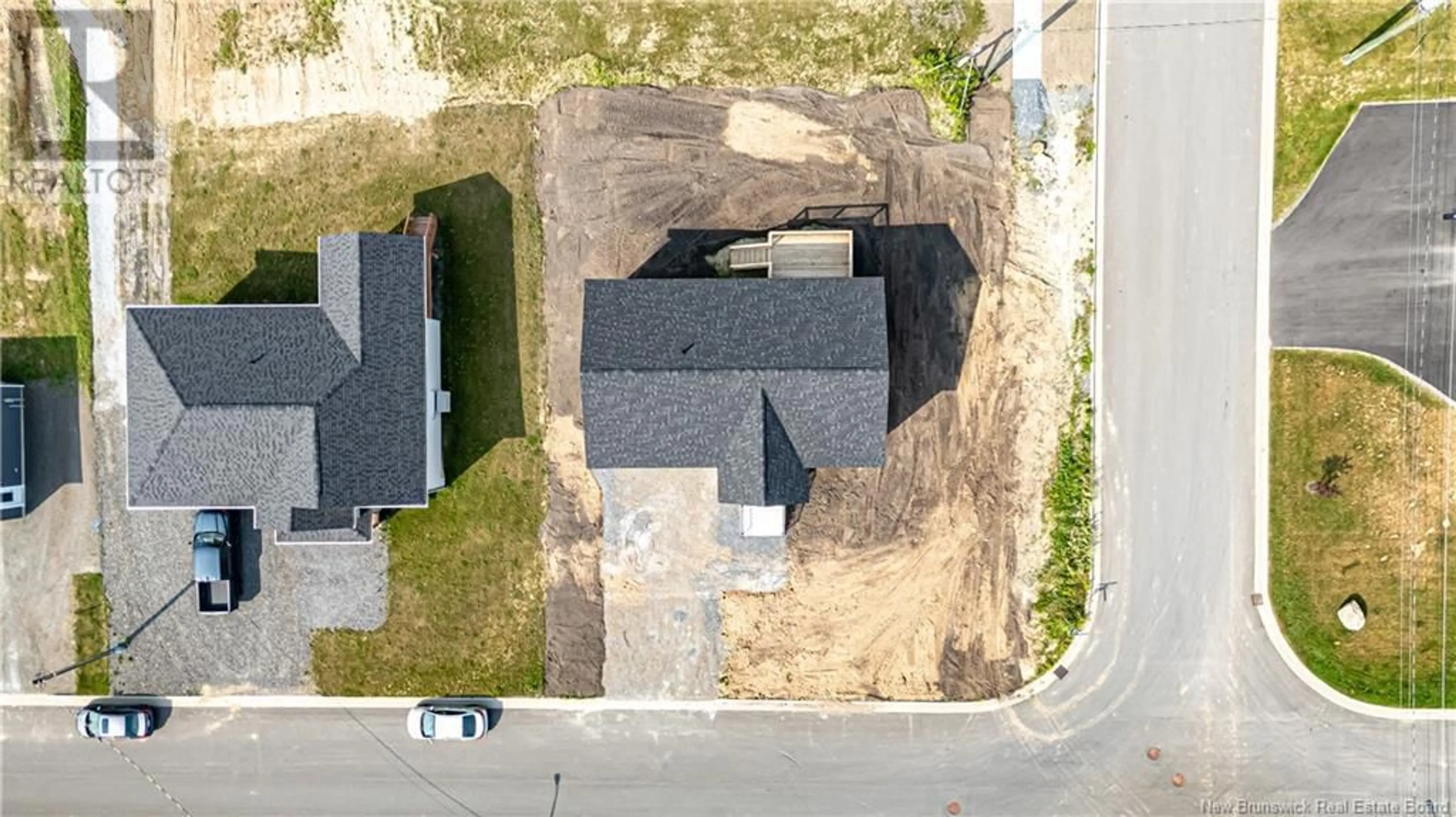 A pic from outside/outdoor area/front of a property/back of a property/a pic from drone, street for 141 REGIMENT CREEK AVENUE, Fredericton New Brunswick E3G0G3