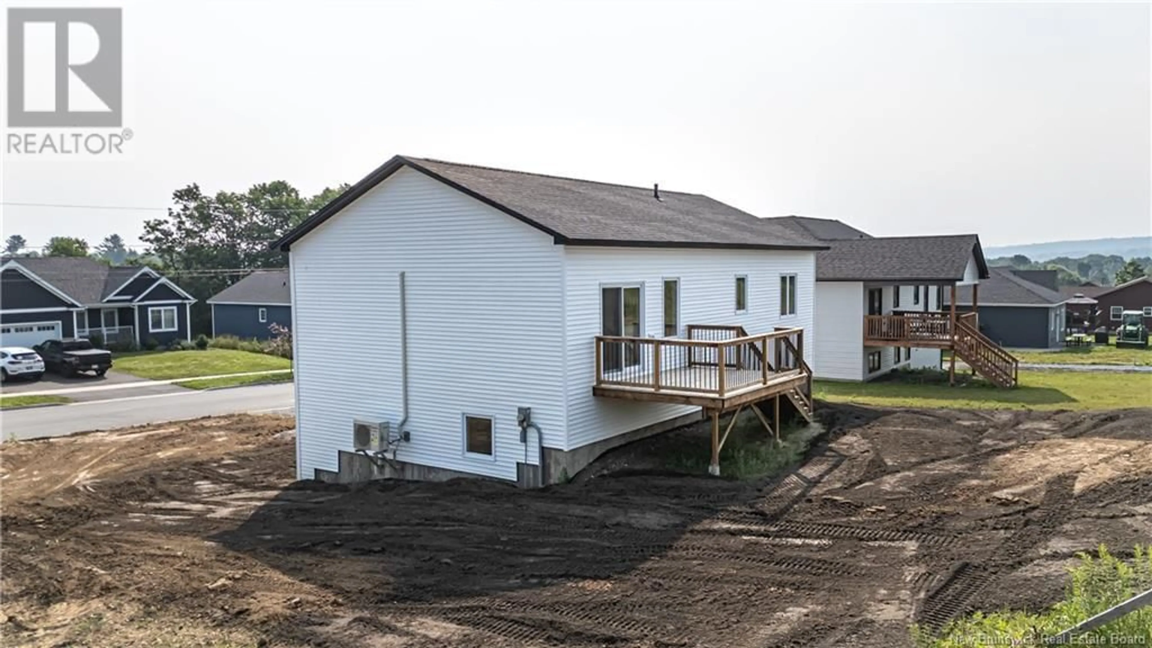 A pic from outside/outdoor area/front of a property/back of a property/a pic from drone, building for 141 REGIMENT CREEK AVENUE, Fredericton New Brunswick E3G0G3
