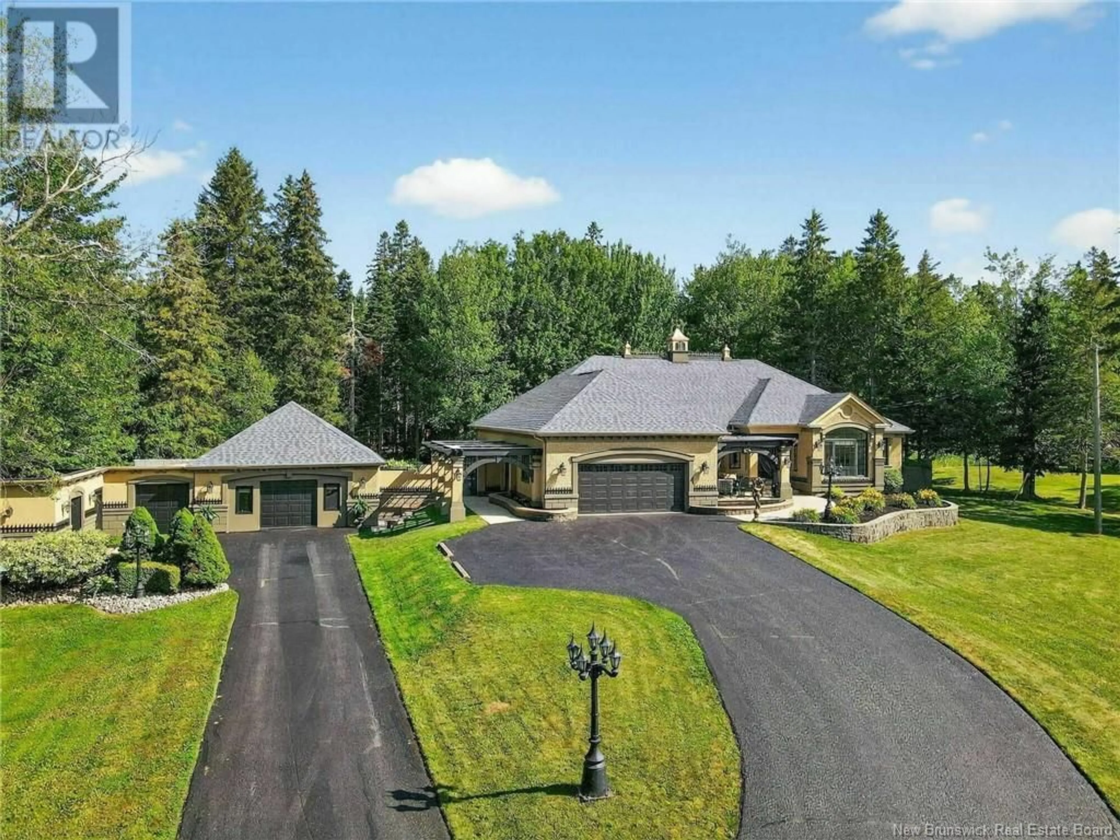 A pic from outside/outdoor area/front of a property/back of a property/a pic from drone, mountain view for 493 LEBLANC ROAD, Dieppe New Brunswick E1A7N3