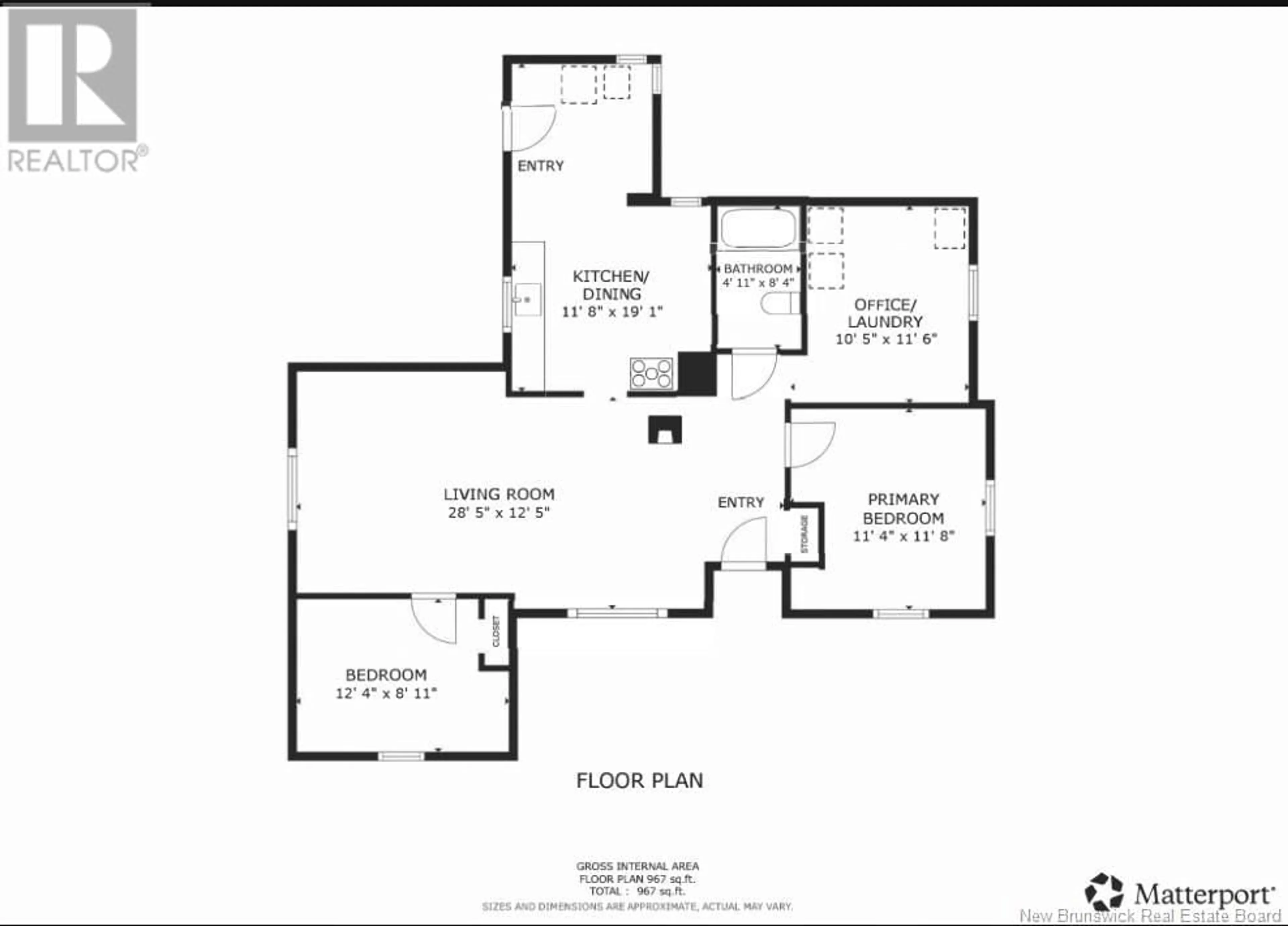 Floor plan for 1395 RED HEAD ROAD, Saint John New Brunswick E2P1K2