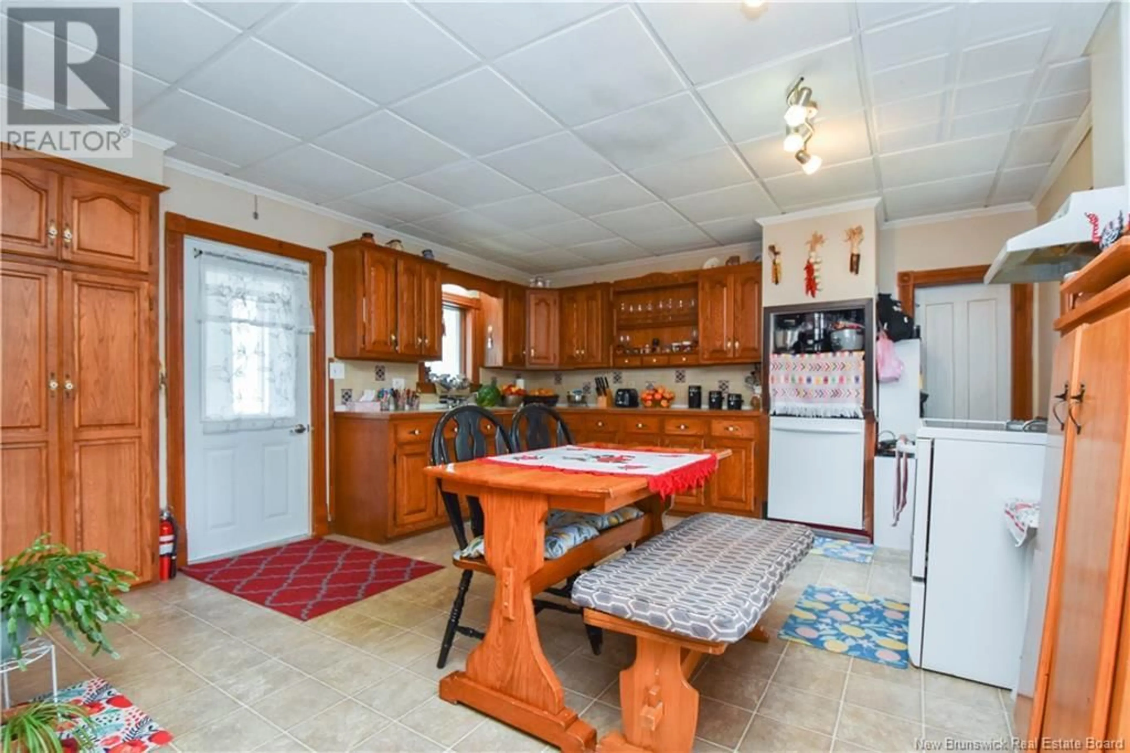 Standard kitchen, ceramic/tile floor for 283 ACADIE STREET, Grande-Anse New Brunswick E8N1B9
