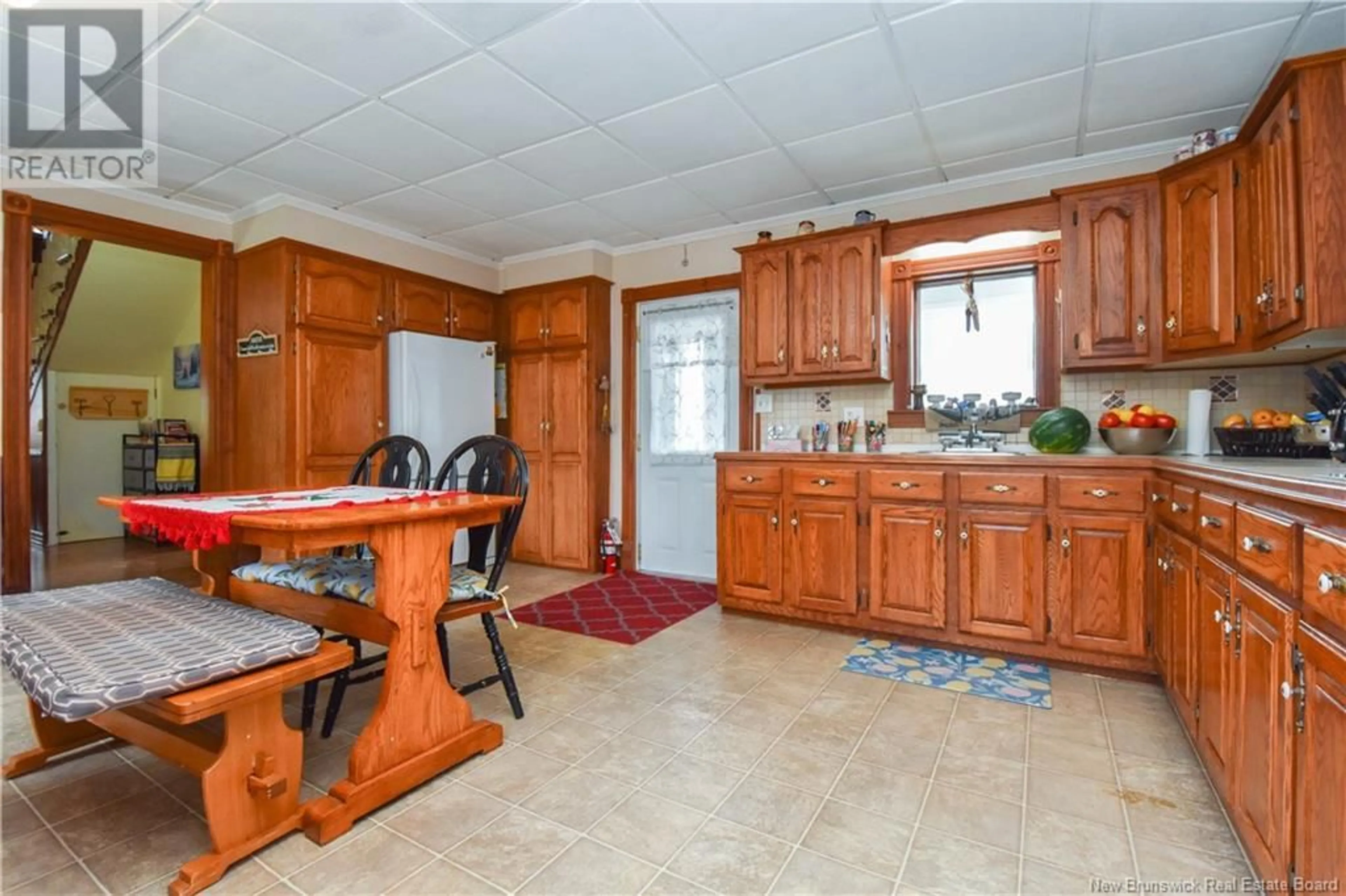 Standard kitchen, ceramic/tile floor for 283 ACADIE STREET, Grande-Anse New Brunswick E8N1B9
