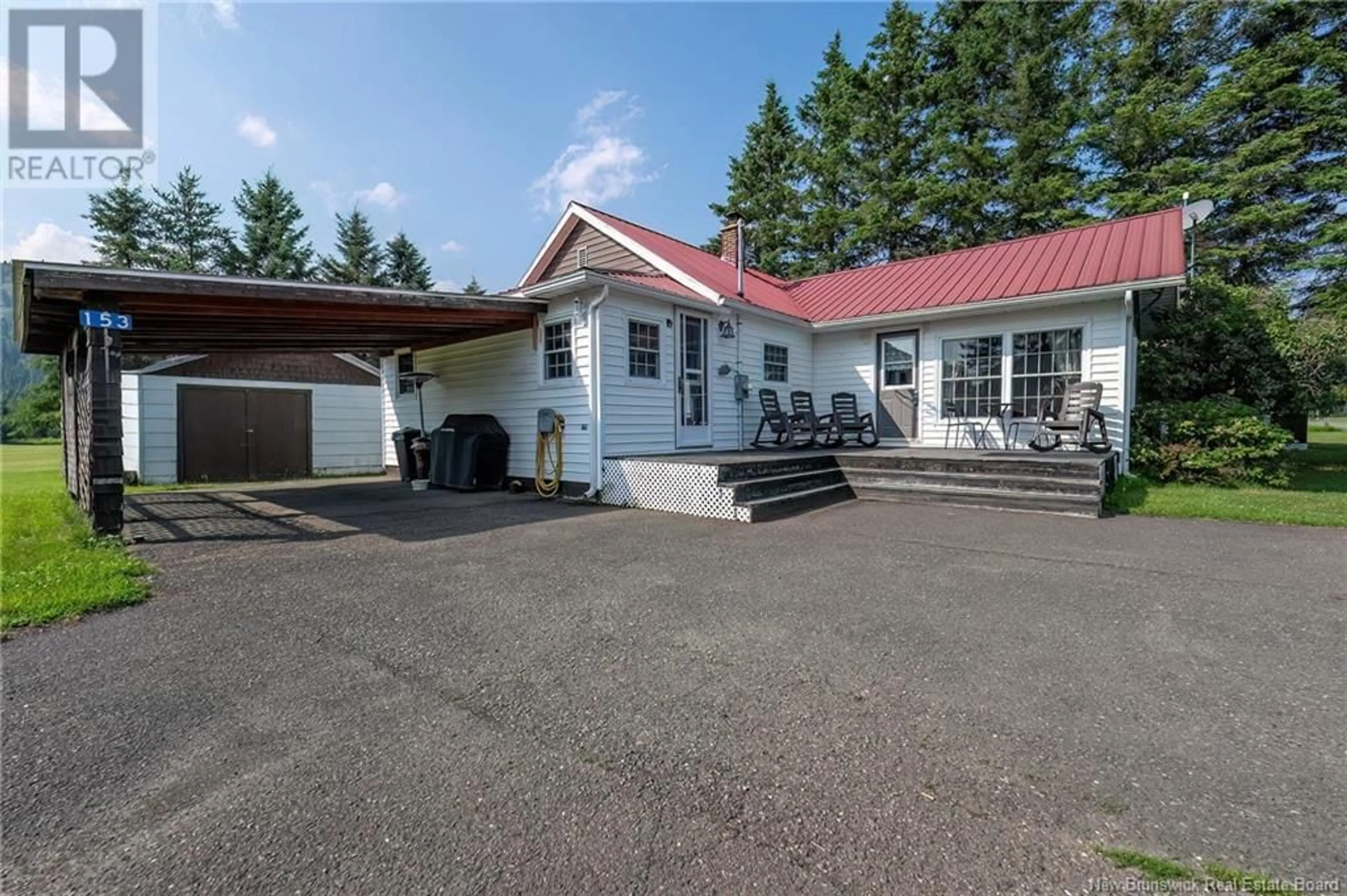 Patio, unknown for 153 RILEY BROOK NORTH, Riley Brook New Brunswick E7G2P2