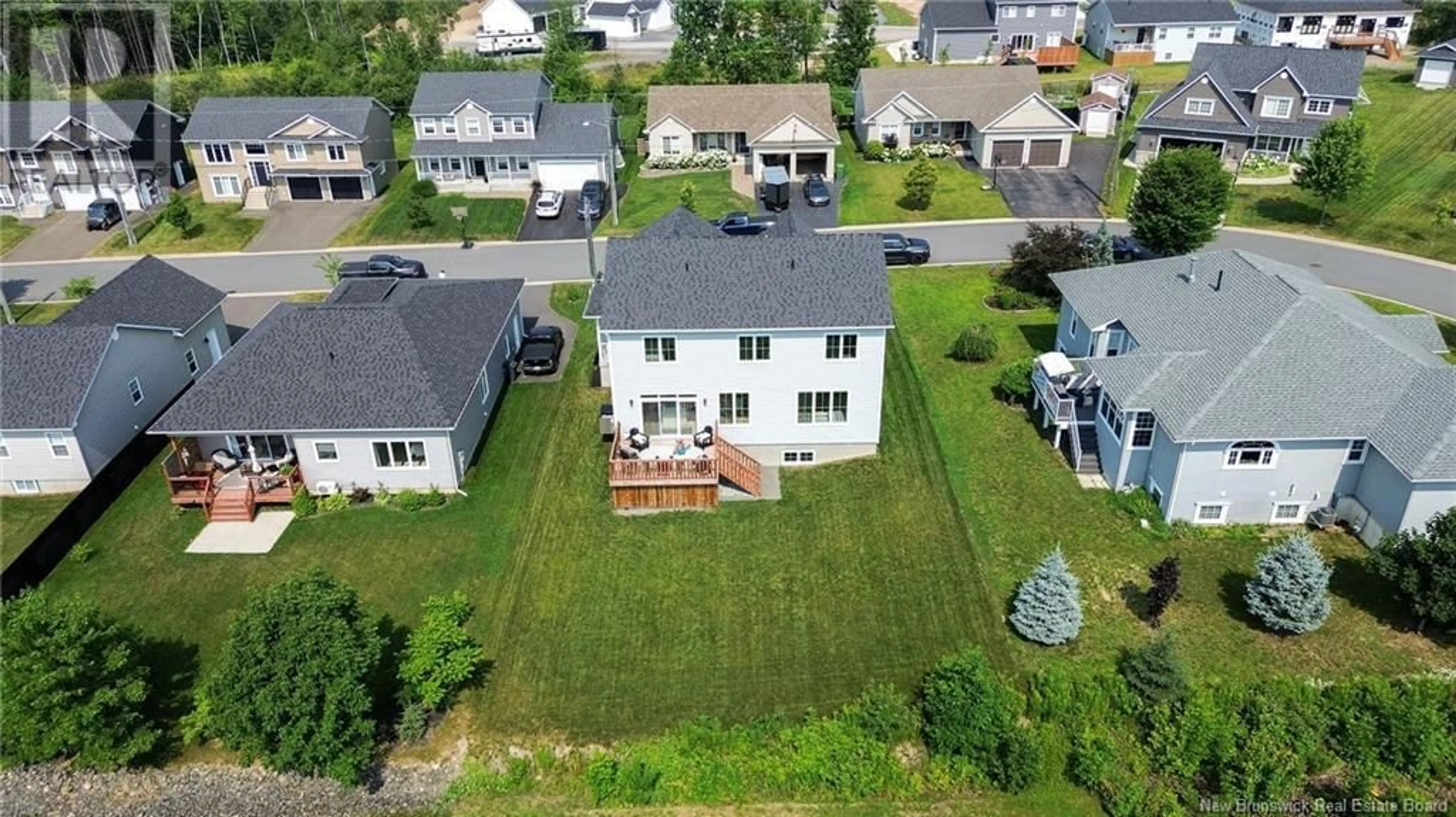 A pic from outside/outdoor area/front of a property/back of a property/a pic from drone, unknown for 88 REBA CRESCENT, Fredericton New Brunswick E3G0B5