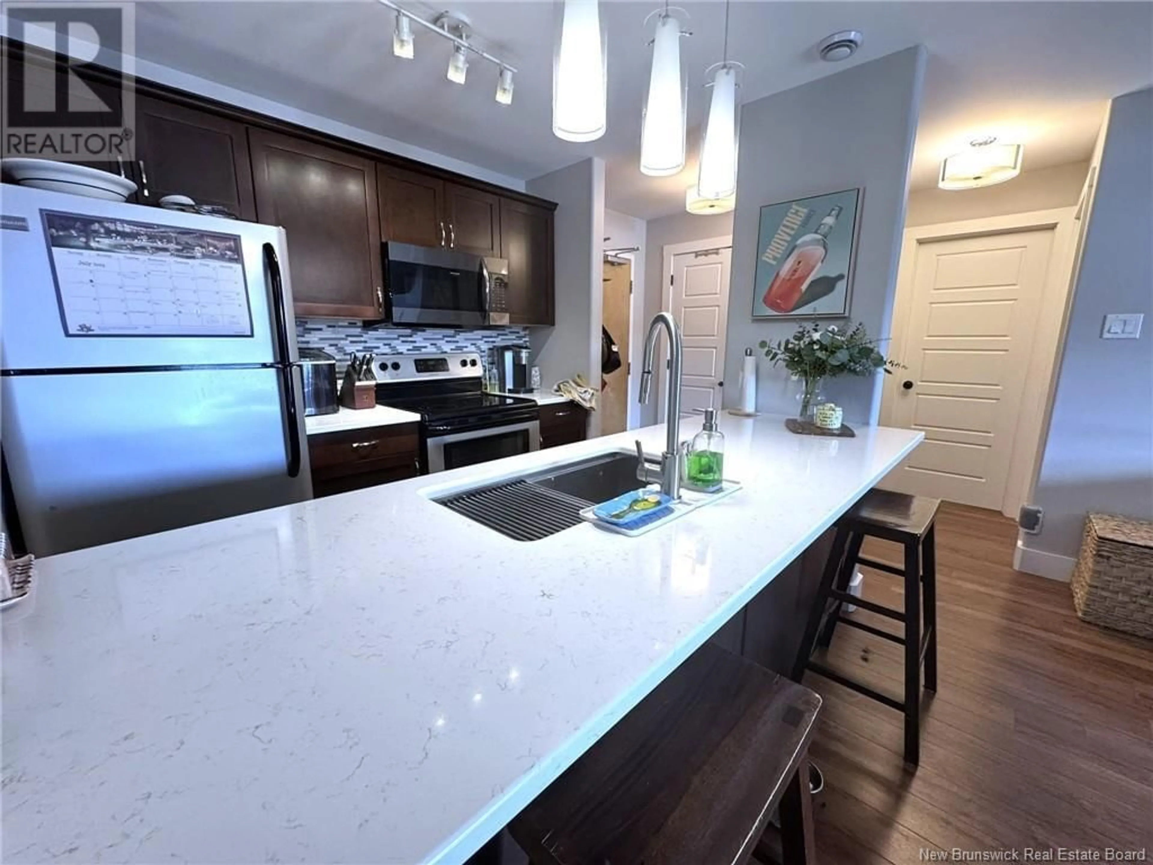 Open concept kitchen, ceramic/tile floor for 20 - 130 ARLINGTON CRESCENT, Saint John New Brunswick E2K0J1