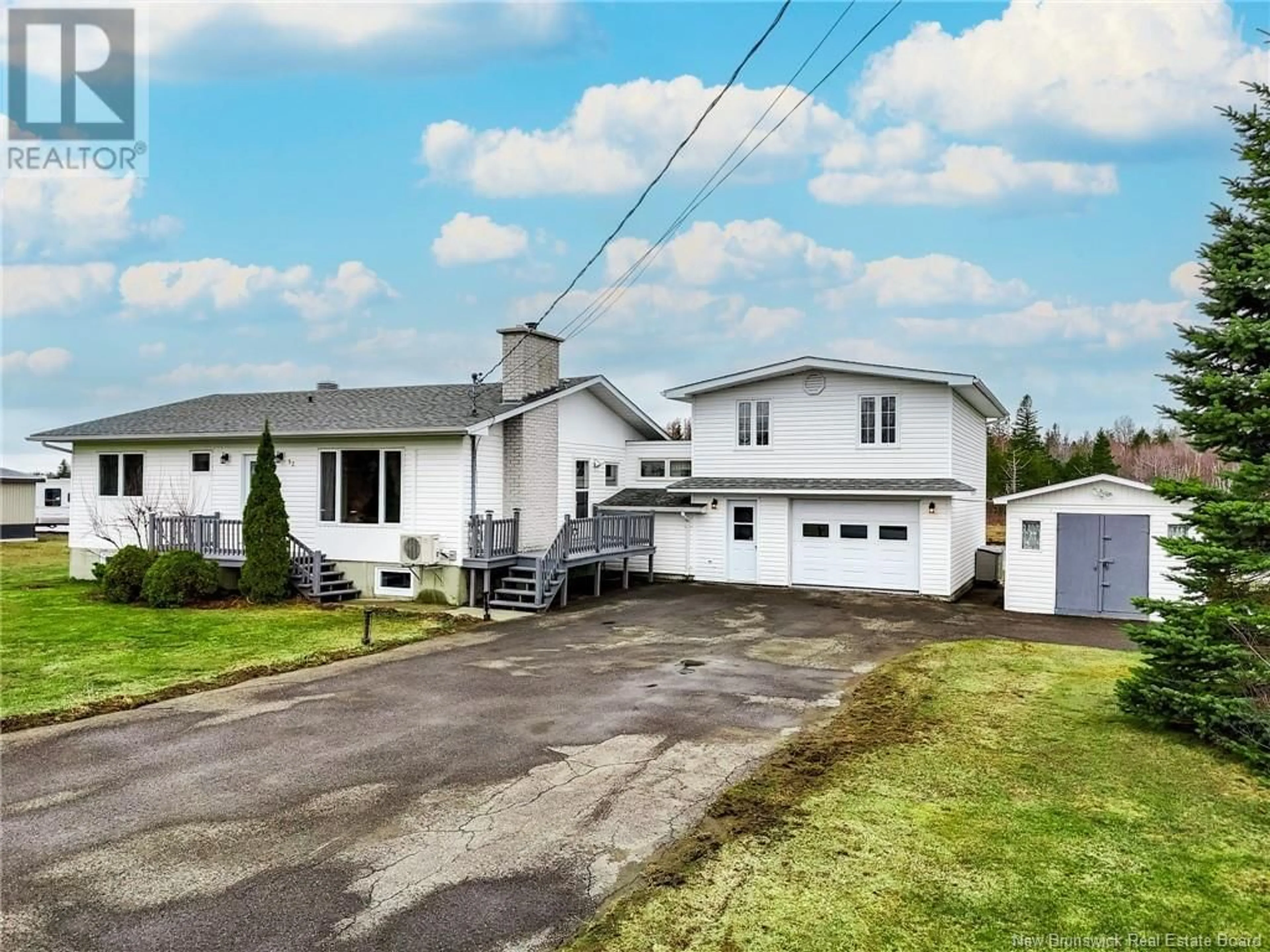 A pic from outside/outdoor area/front of a property/back of a property/a pic from drone, street for 52 RUE JOSEPH, Neguac New Brunswick E9G1J1