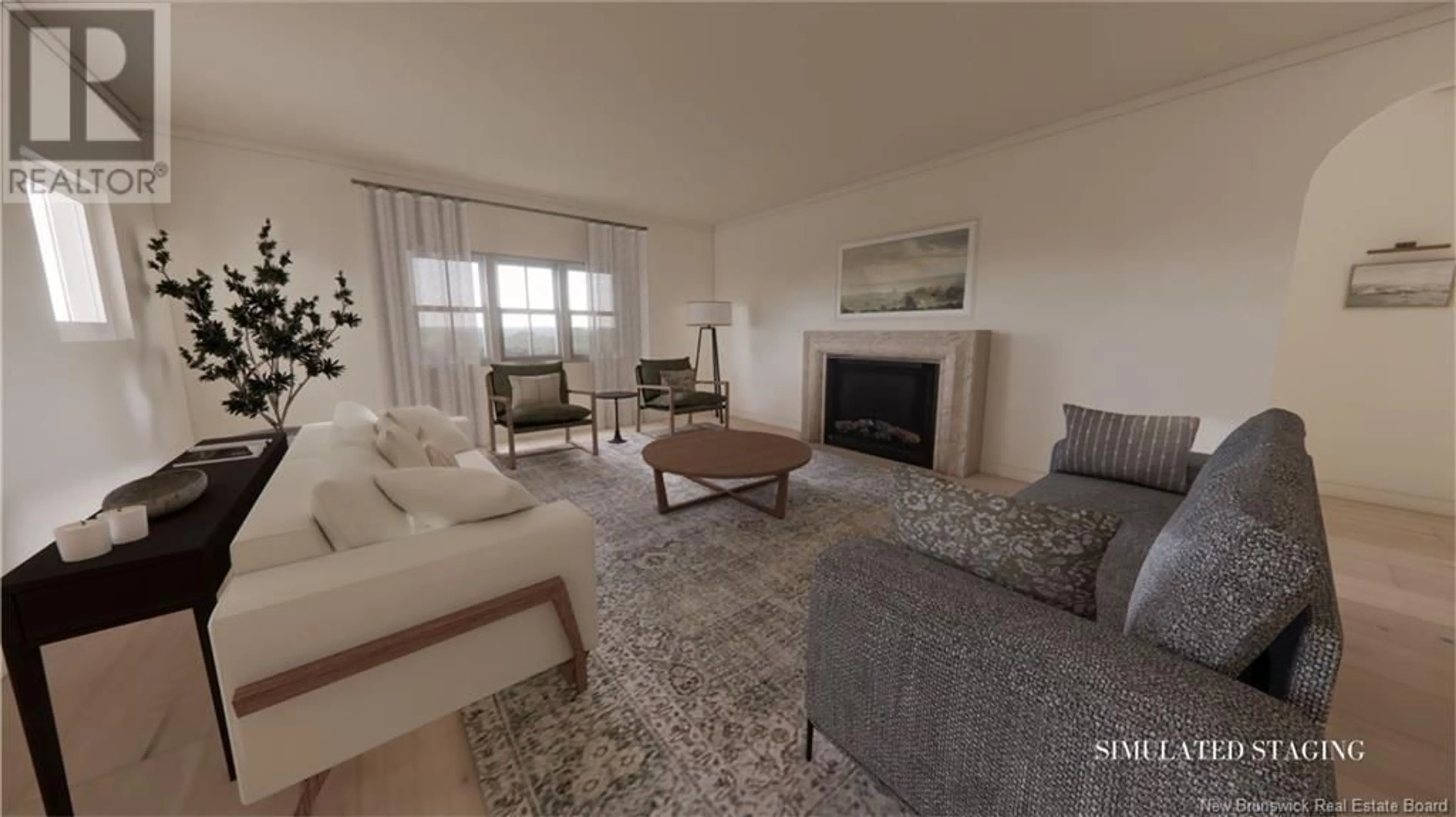 Living room with furniture, unknown for 80 STONEHILL LANE, Fredericton New Brunswick E3G0A1
