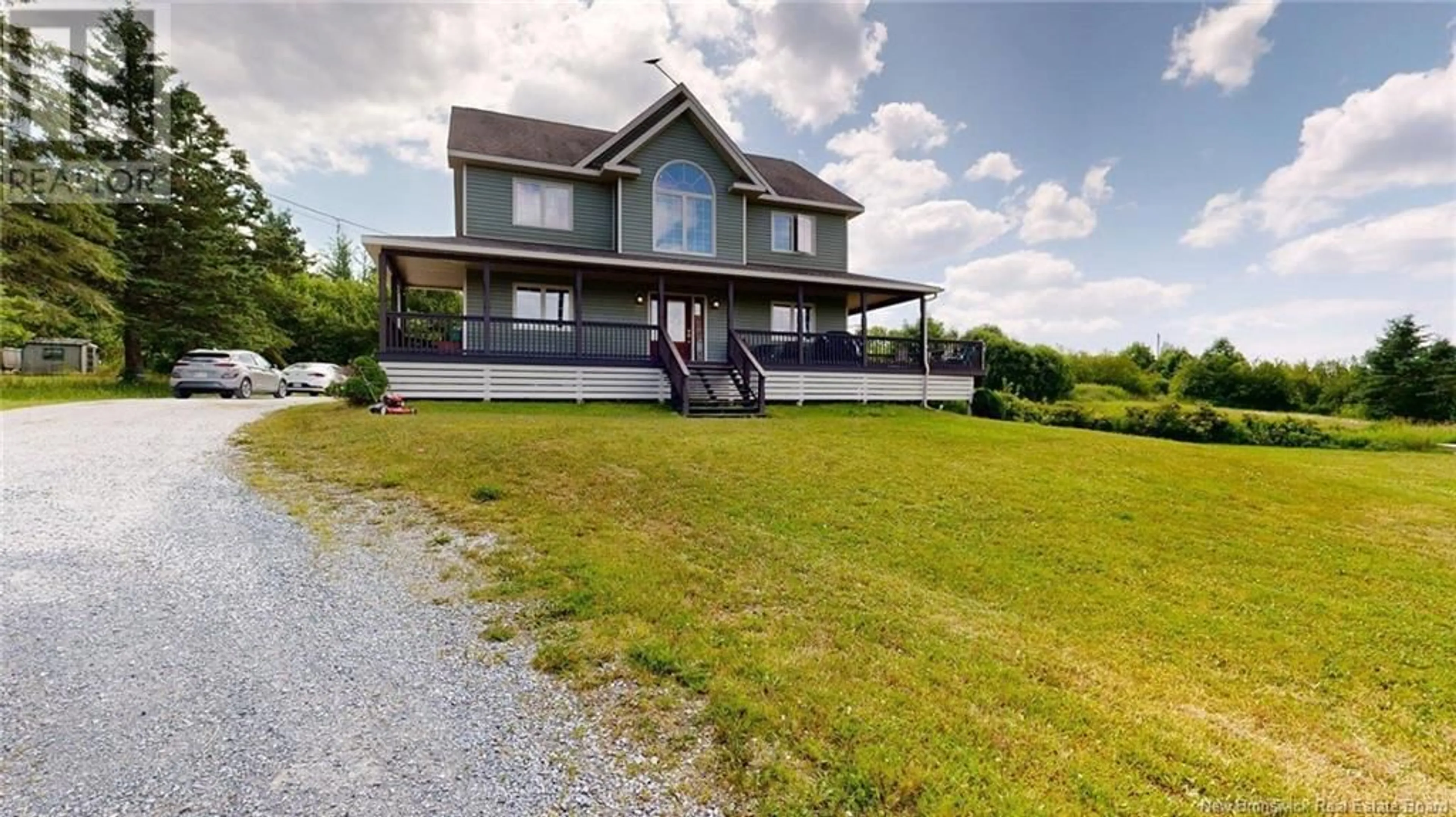 A pic from outside/outdoor area/front of a property/back of a property/a pic from drone, water/lake/river/ocean view for 366 DAMASCUS ROAD, Damascus New Brunswick E5N4B1
