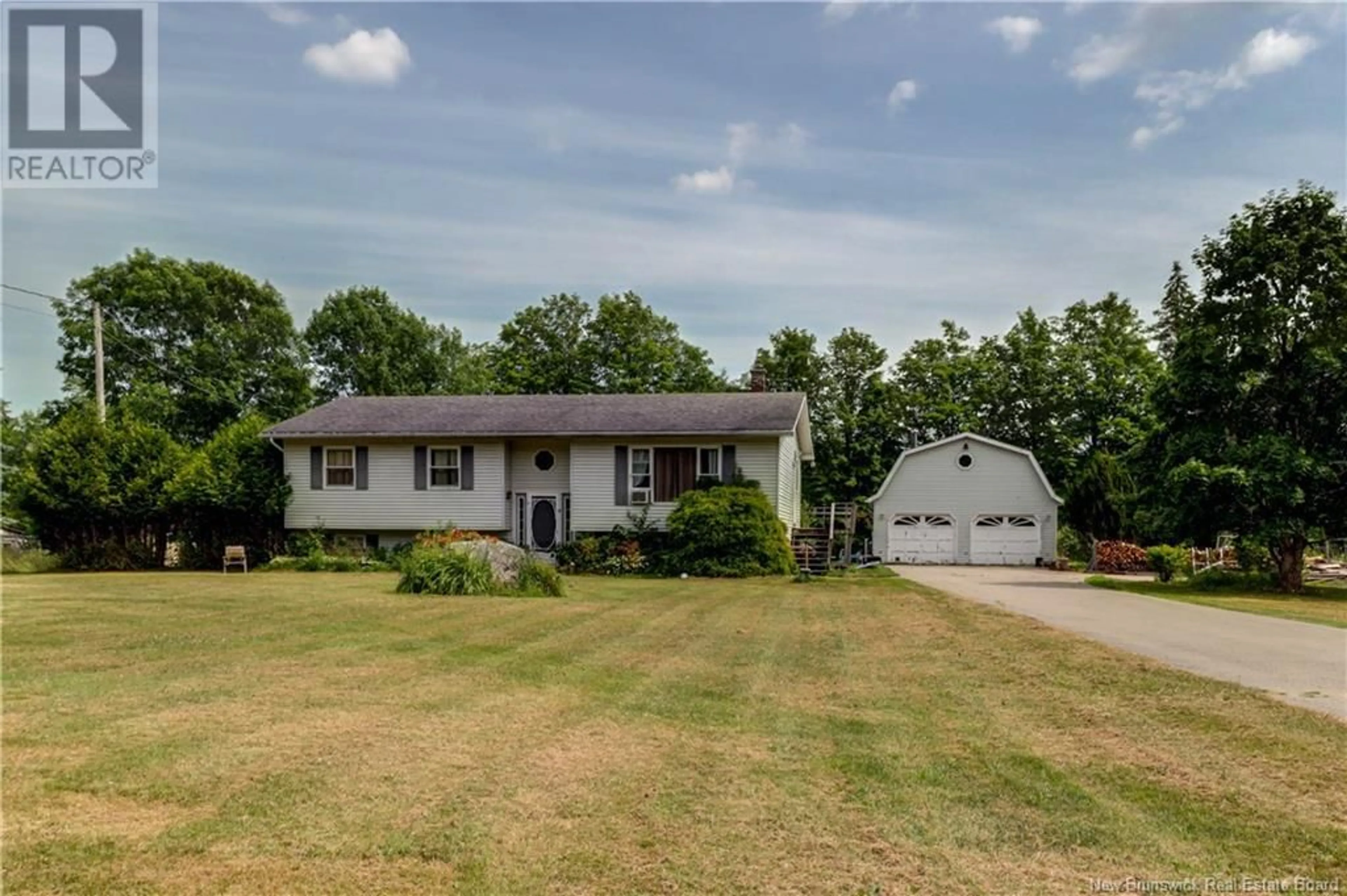 A pic from outside/outdoor area/front of a property/back of a property/a pic from drone, street for 1911 ROUTE 870, Springfield New Brunswick E5T2H9