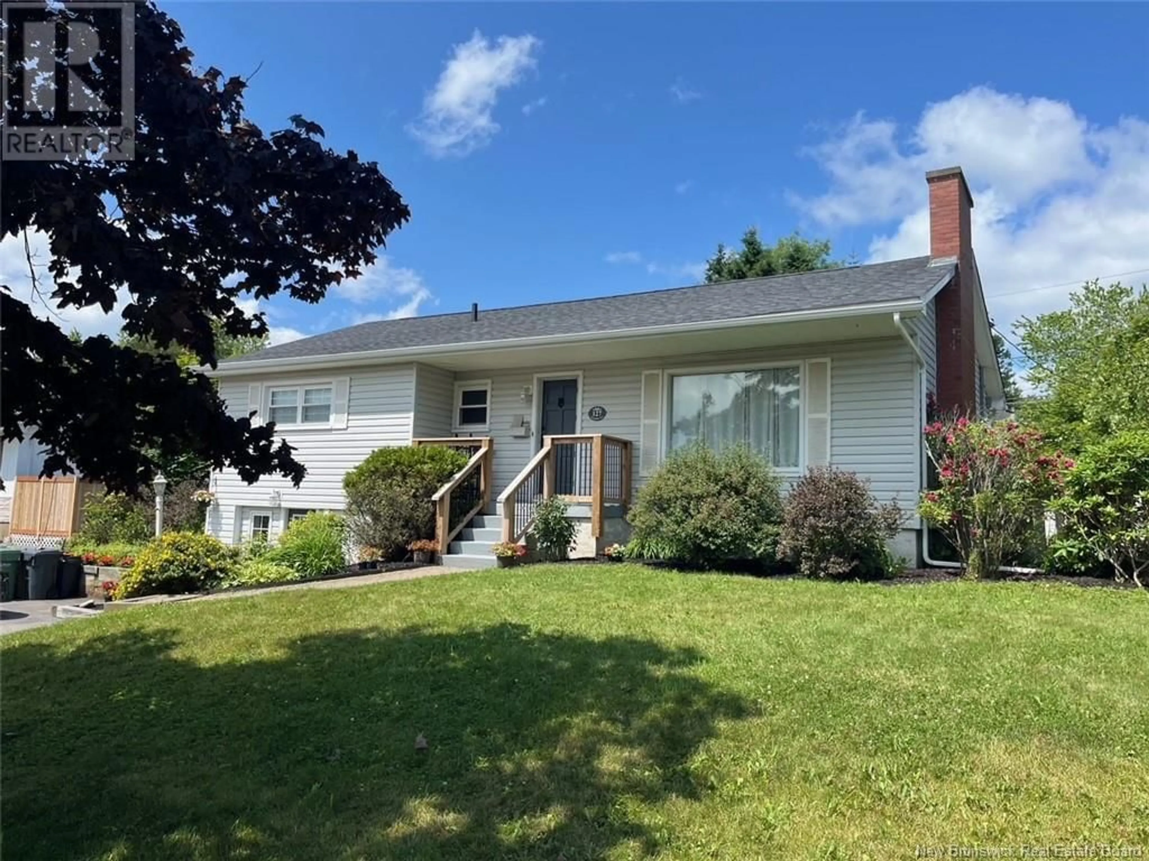 Home with vinyl exterior material, street for 127 GREENDALE CRESCENT, Saint John New Brunswick E2M4L5