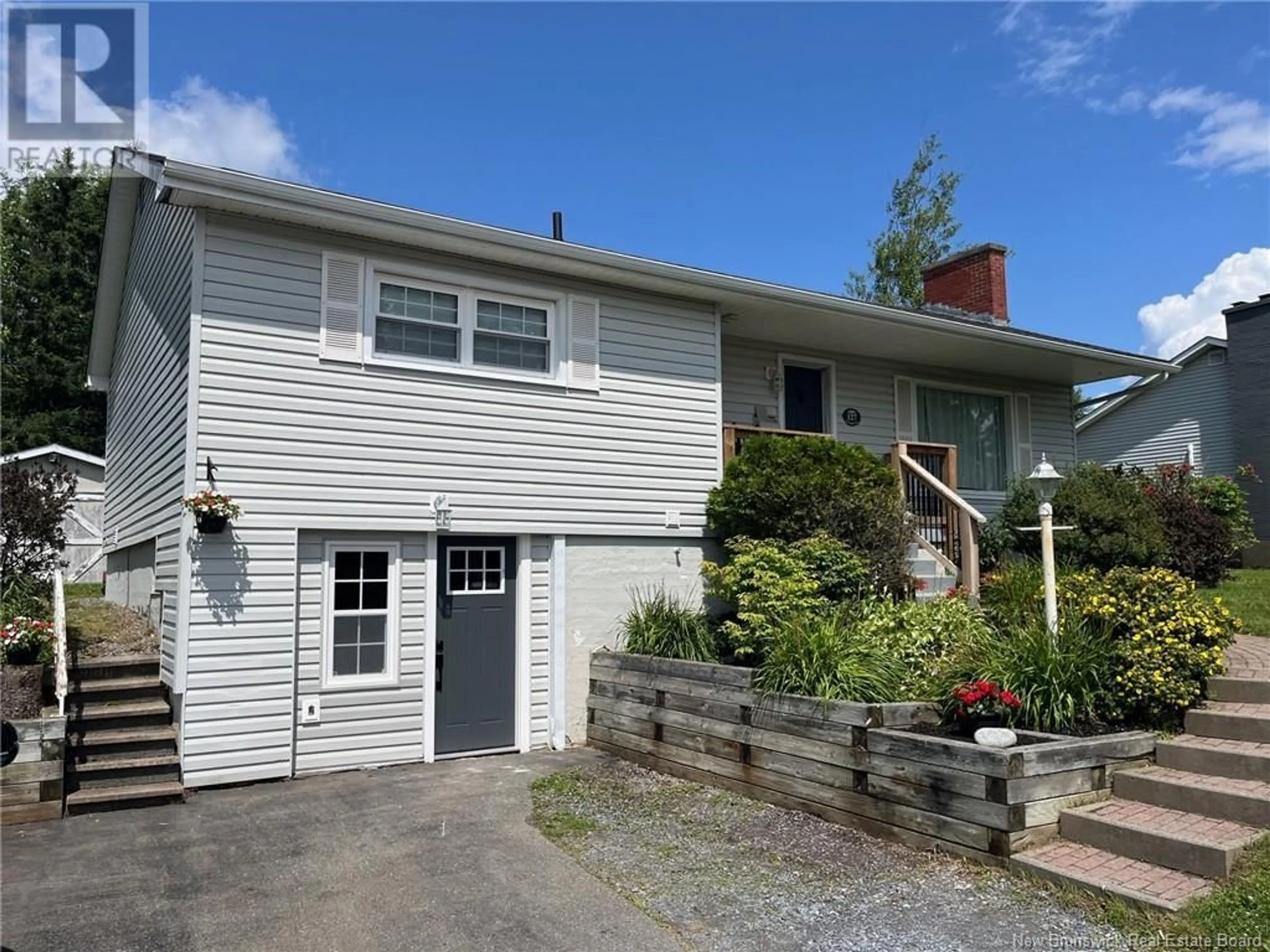 Home with vinyl exterior material, street for 127 GREENDALE CRESCENT, Saint John New Brunswick E2M4L5