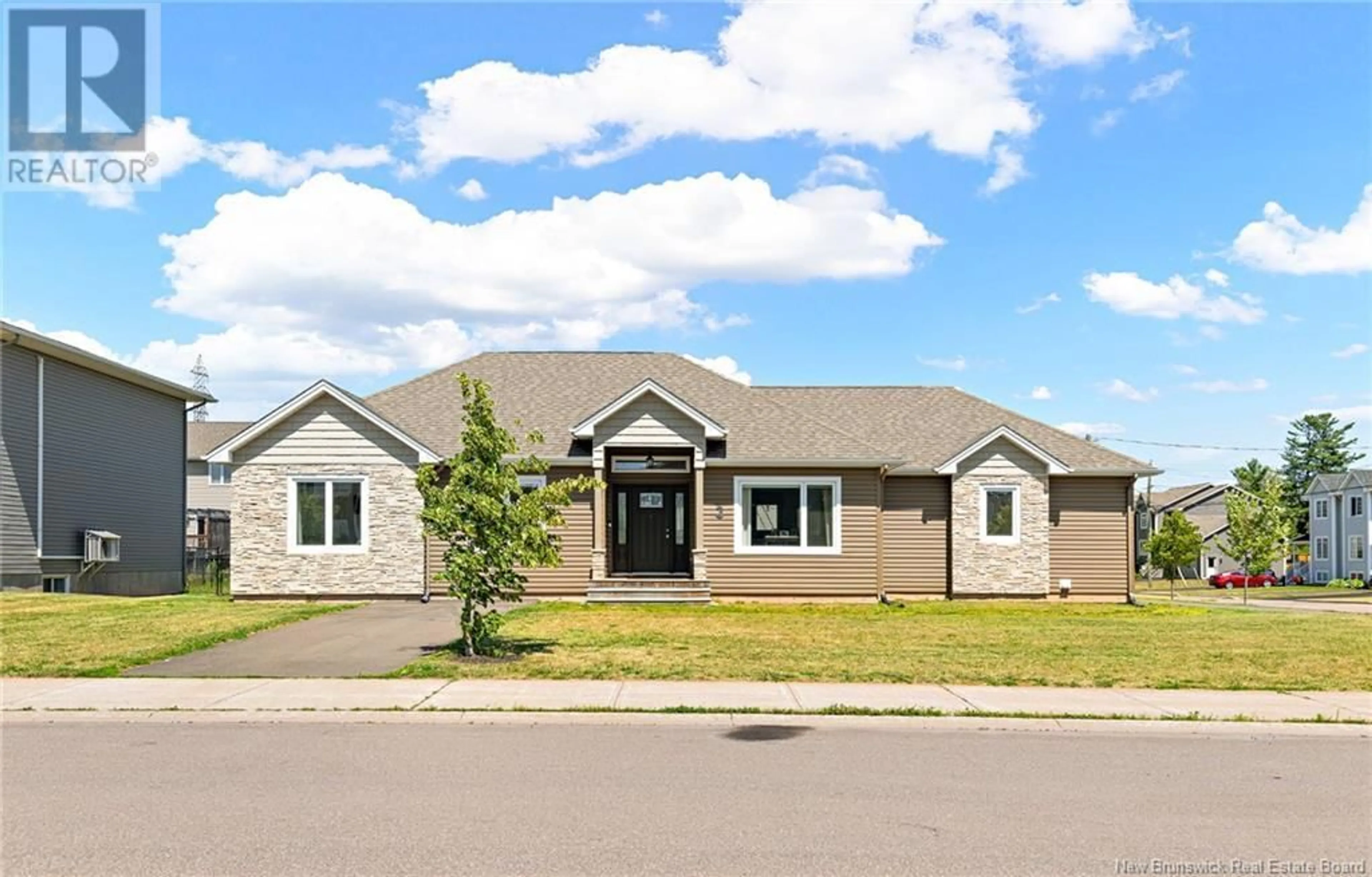 Home with brick exterior material, street for 3 PEBBLE CREEK WAY, Moncton New Brunswick E1E0C7
