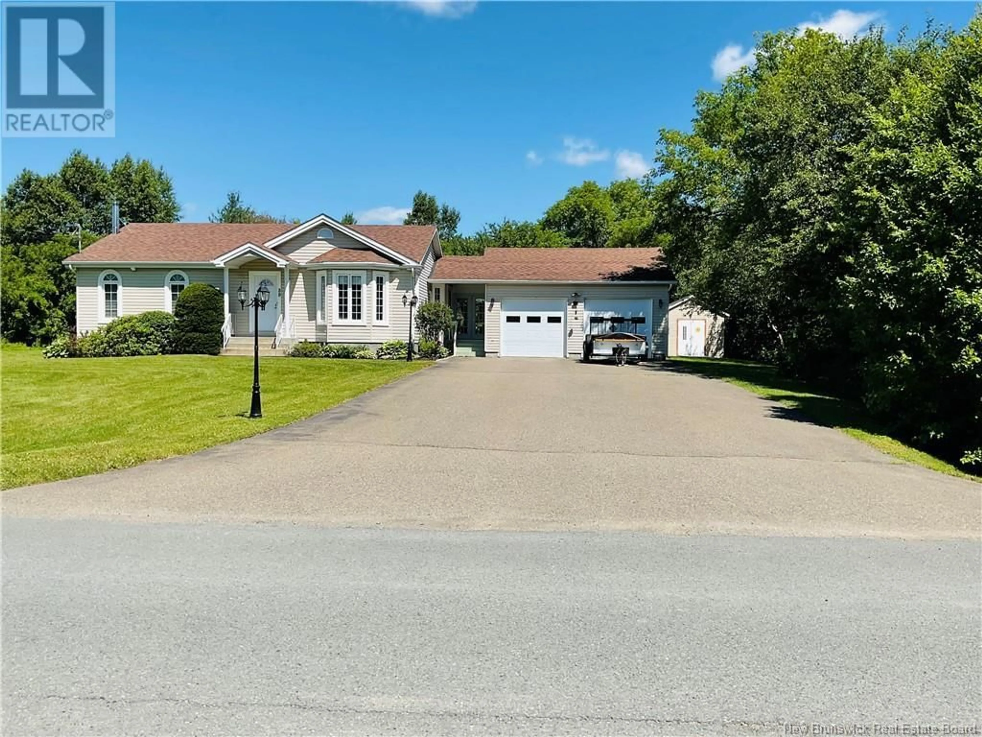 A pic from outside/outdoor area/front of a property/back of a property/a pic from drone, street for 39 BIRCHWOOD STREET, Perth-Andover New Brunswick E7H1M7