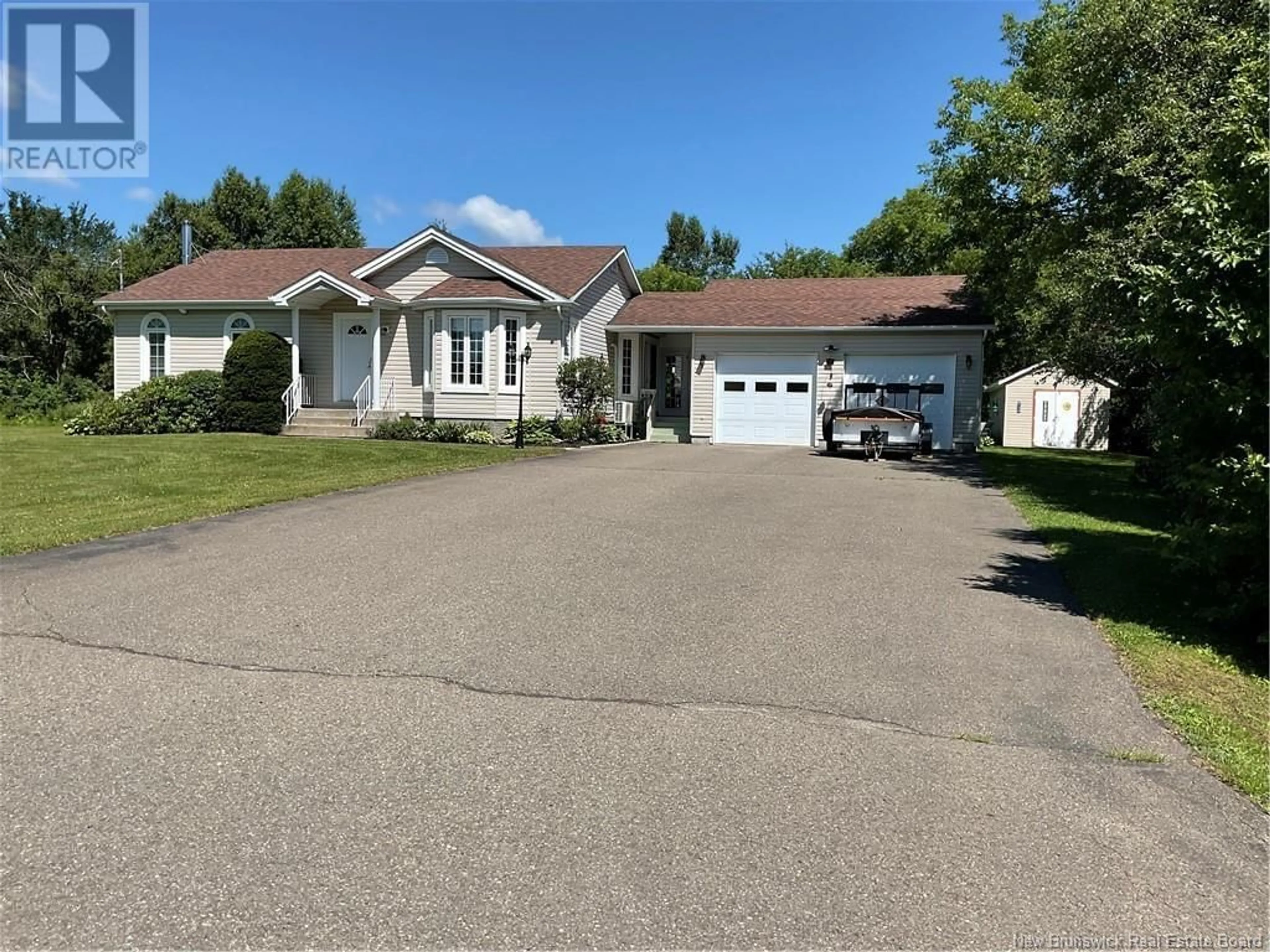 A pic from outside/outdoor area/front of a property/back of a property/a pic from drone, street for 39 BIRCHWOOD STREET, Perth-Andover New Brunswick E7H1M7