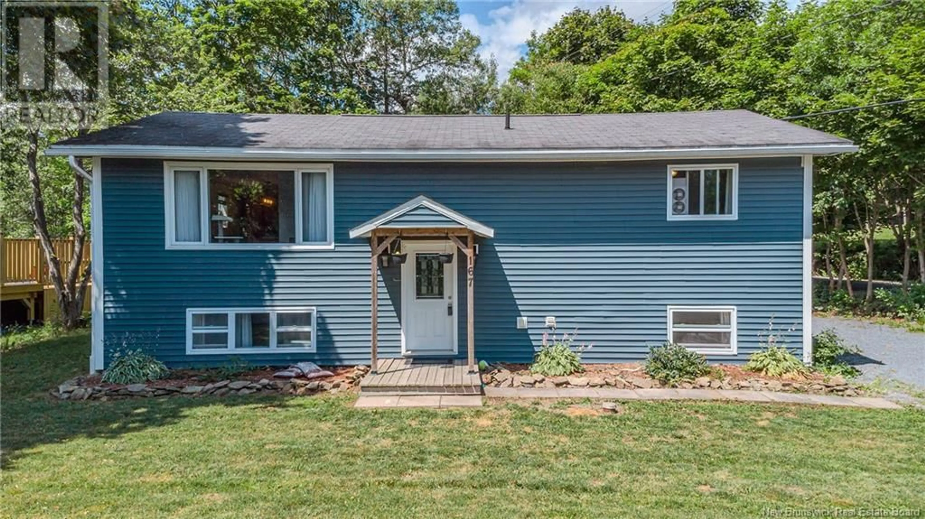 Home with vinyl exterior material, street for 167 GEORGE STREET, Grand Bay-Westfield New Brunswick E5K2H5