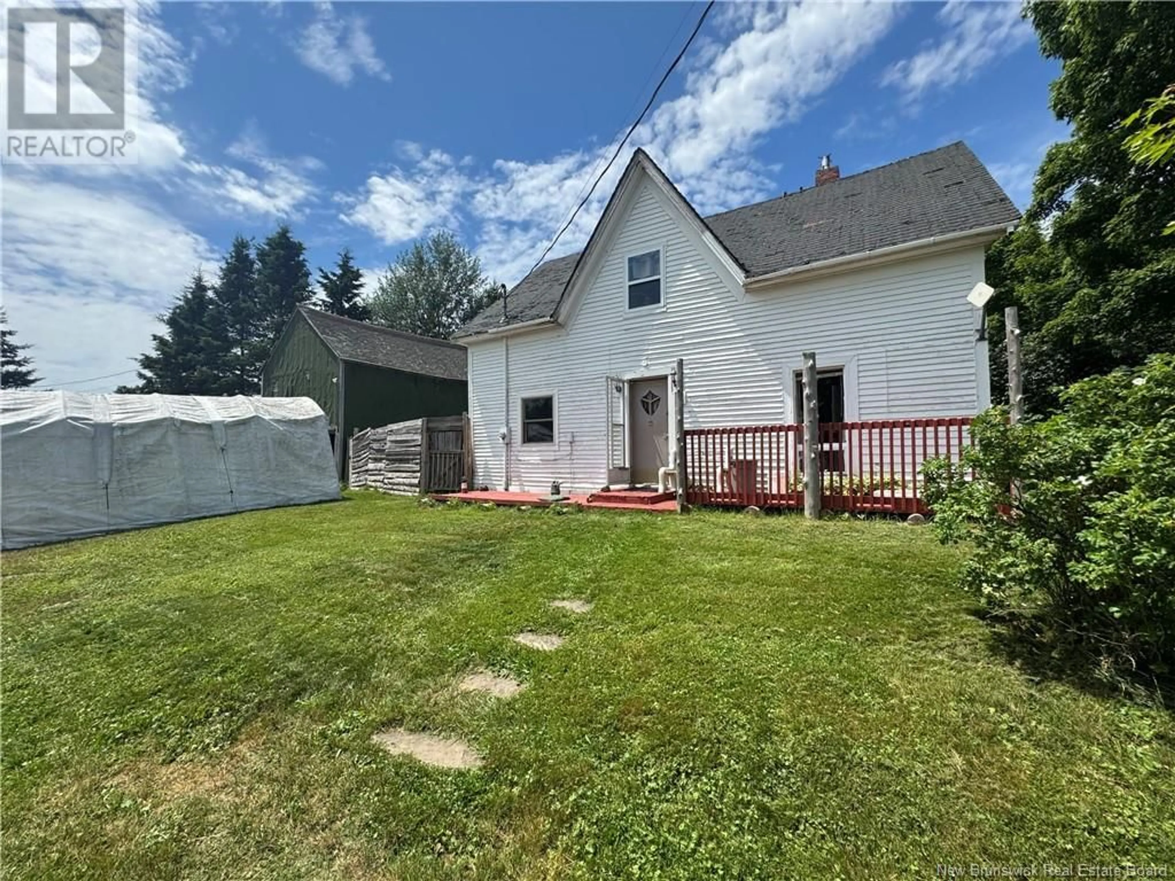 A pic from outside/outdoor area/front of a property/back of a property/a pic from drone, street for 3 HERITAGE LANE, Bloomfield New Brunswick E5N4X4