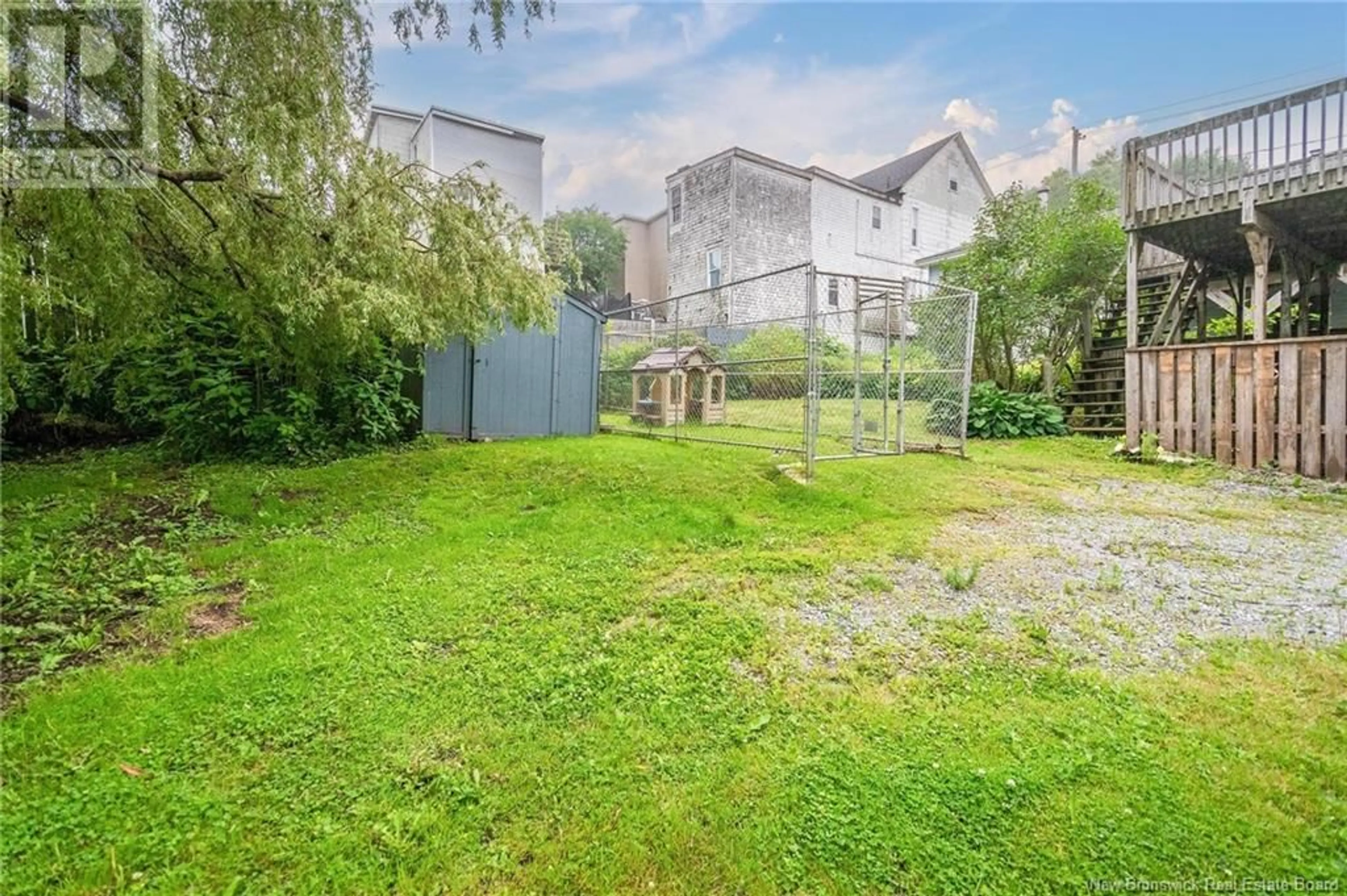 A pic from outside/outdoor area/front of a property/back of a property/a pic from drone, unknown for 220 RODNEY STREET, Saint John New Brunswick E2M1X4