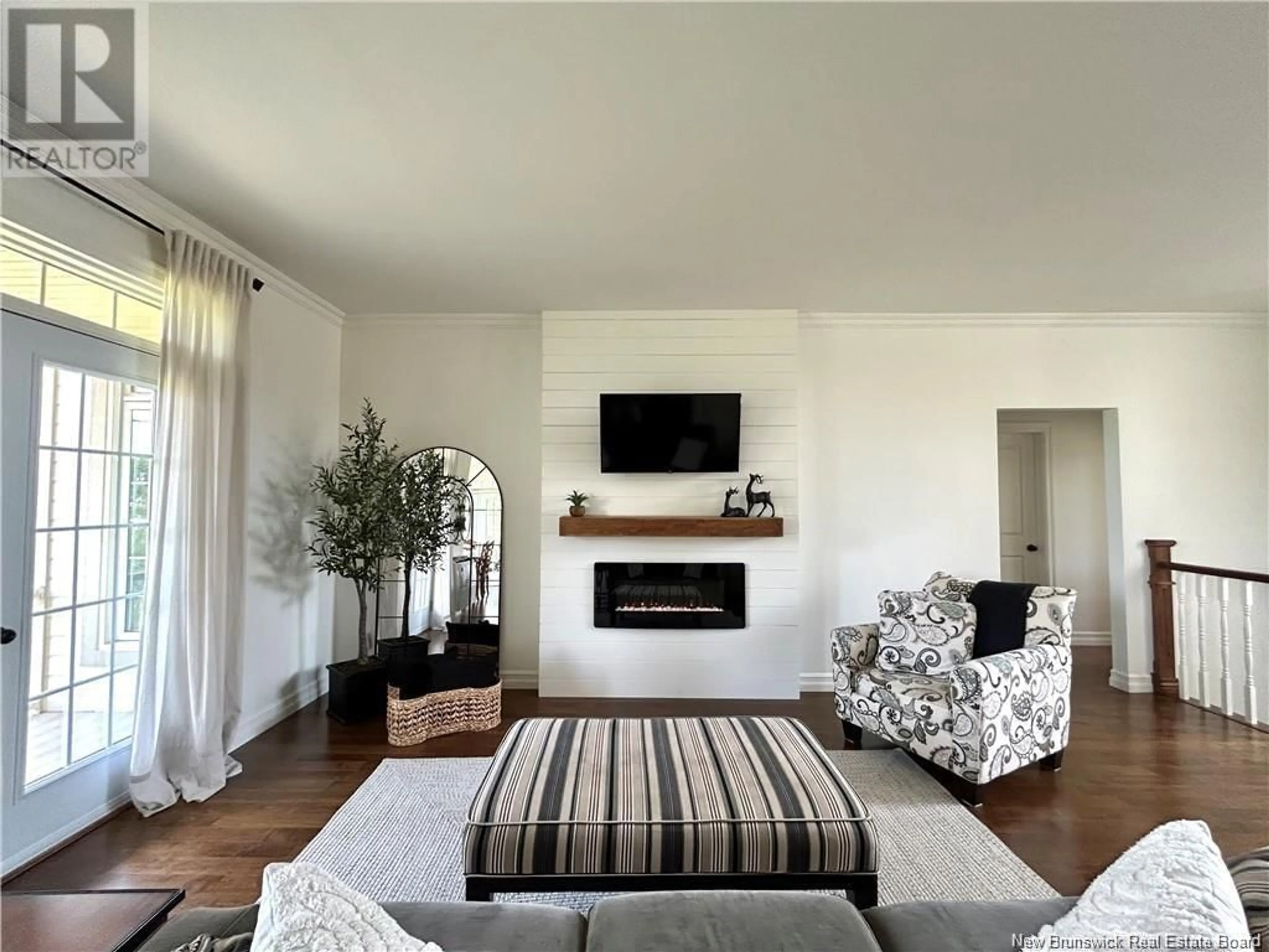 Living room with furniture, unknown for 47 BROOK TERRACE, Campbellton New Brunswick E3N3T3