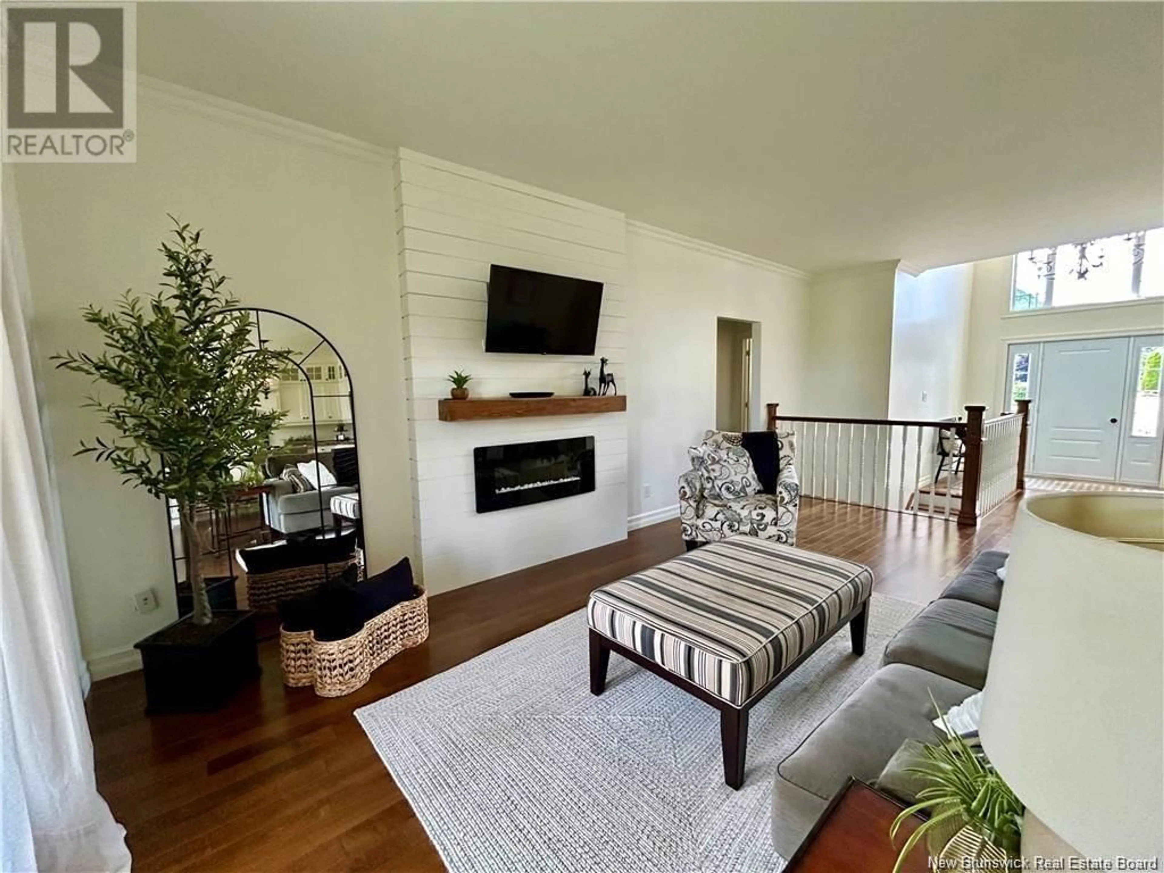 Living room with furniture, unknown for 47 BROOK TERRACE, Campbellton New Brunswick E3N3T3