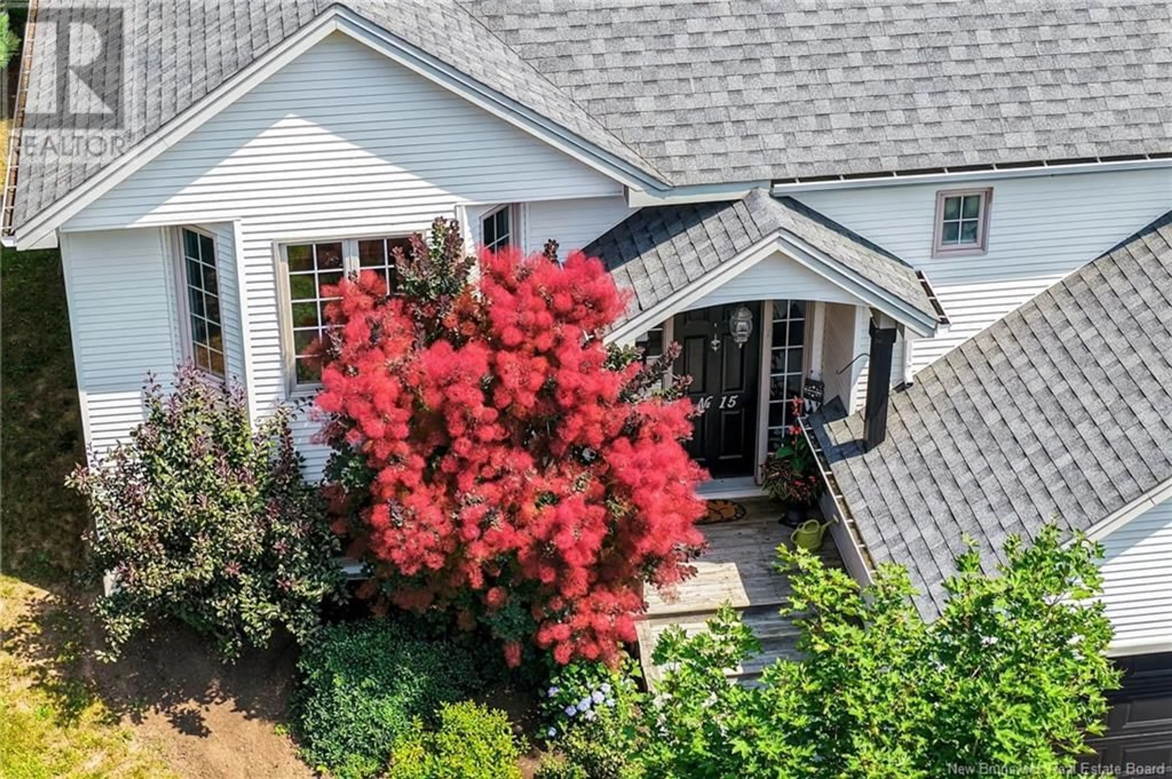 A pic from outside/outdoor area/front of a property/back of a property/a pic from drone, street for 15 GLEN ABBEY COURT, Moncton New Brunswick E1G2C6