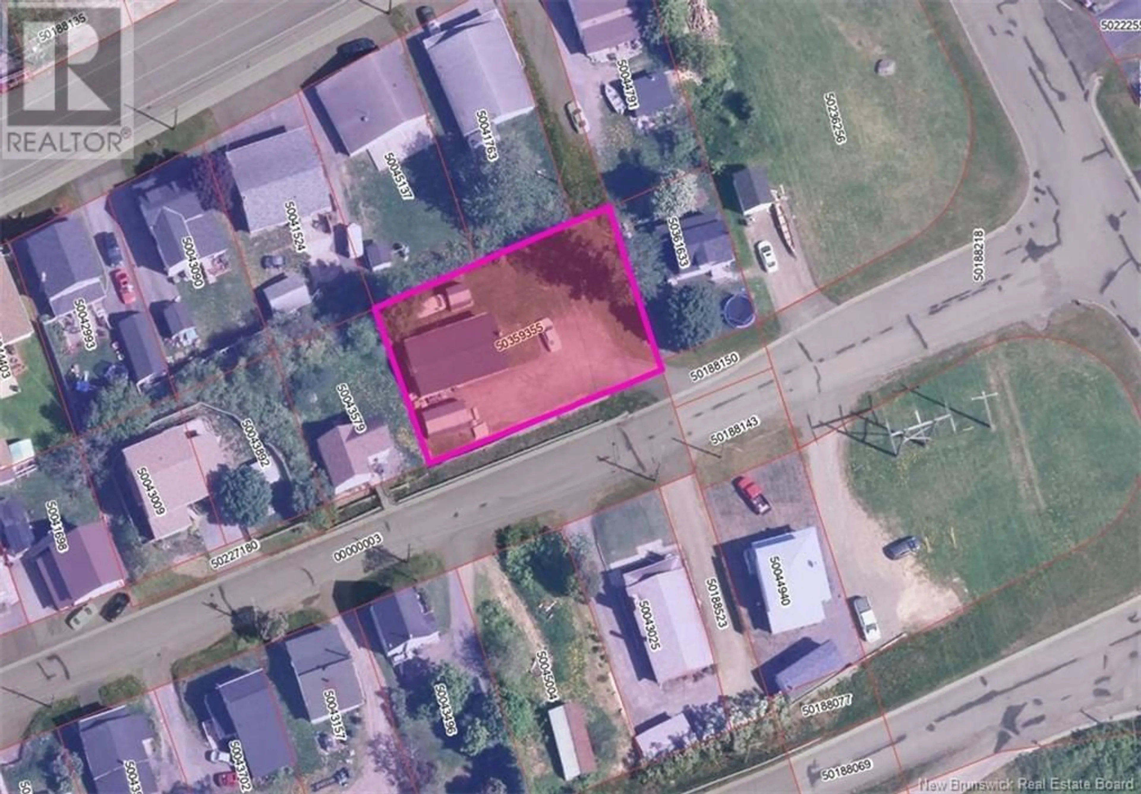 A pic from outside/outdoor area/front of a property/back of a property/a pic from drone, street for 311 PINEAULT STREET, Atholville New Brunswick E3N4A5