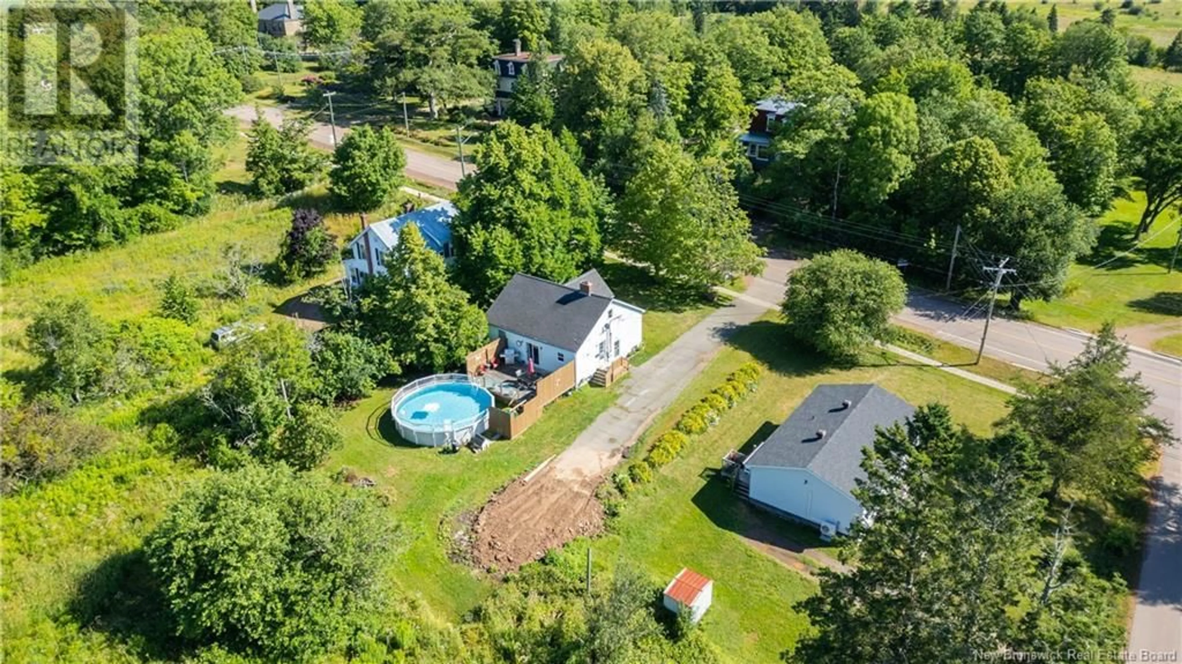 A pic from outside/outdoor area/front of a property/back of a property/a pic from drone, water/lake/river/ocean view for 5017 MAIN STREET, Dorchester New Brunswick E4K2Y6