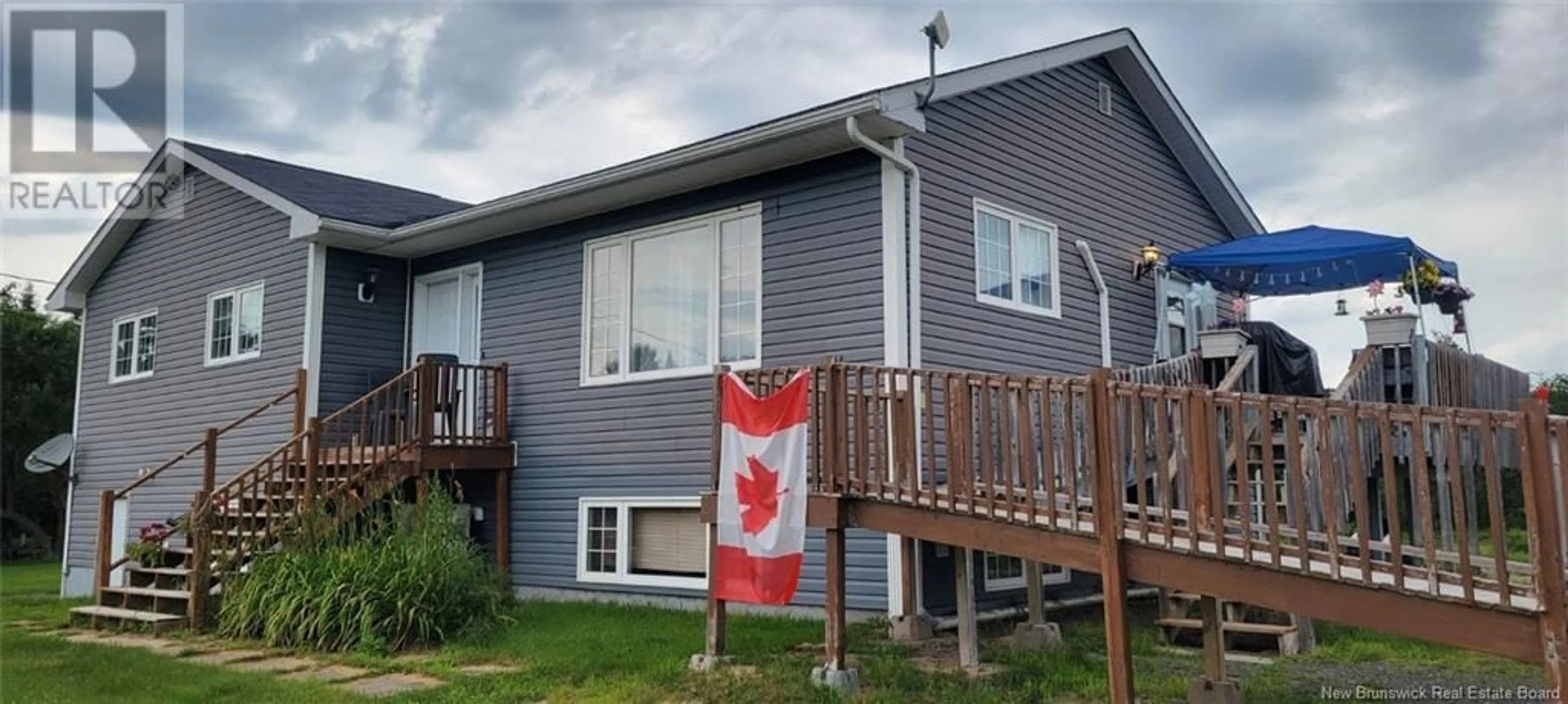 Home with vinyl exterior material, street for 1126 ROUTE 148, Nashwaak Village New Brunswick E6C1N2
