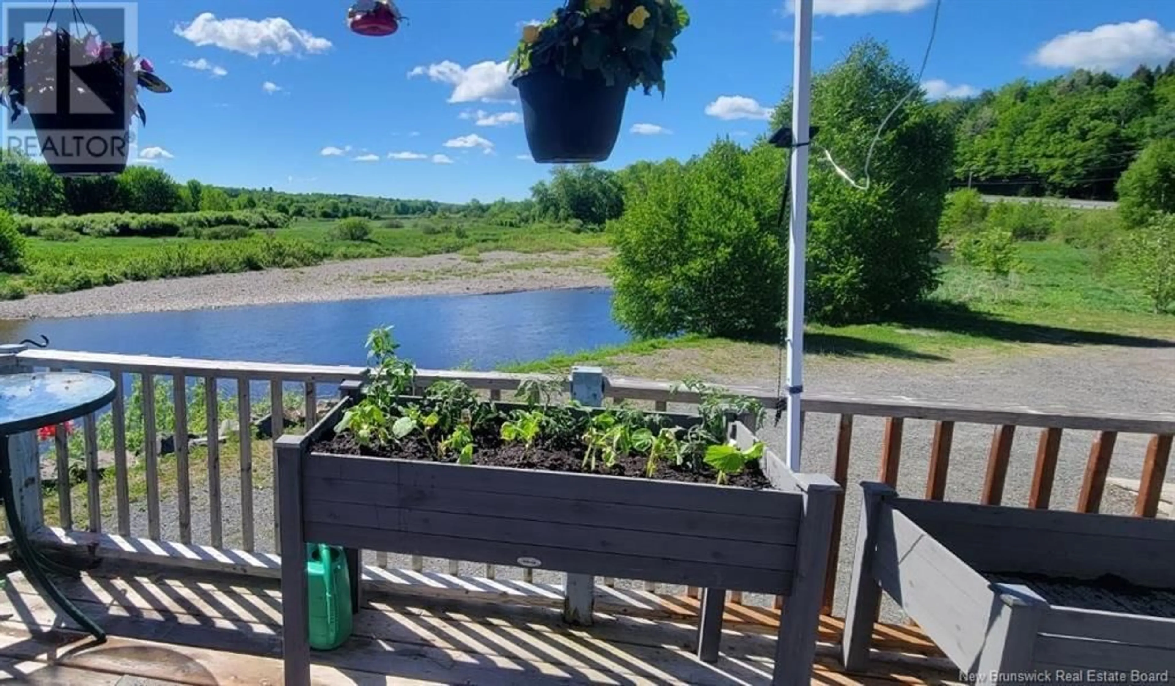 Patio, water/lake/river/ocean view for 1126 ROUTE 148, Nashwaak Village New Brunswick E6C1N2