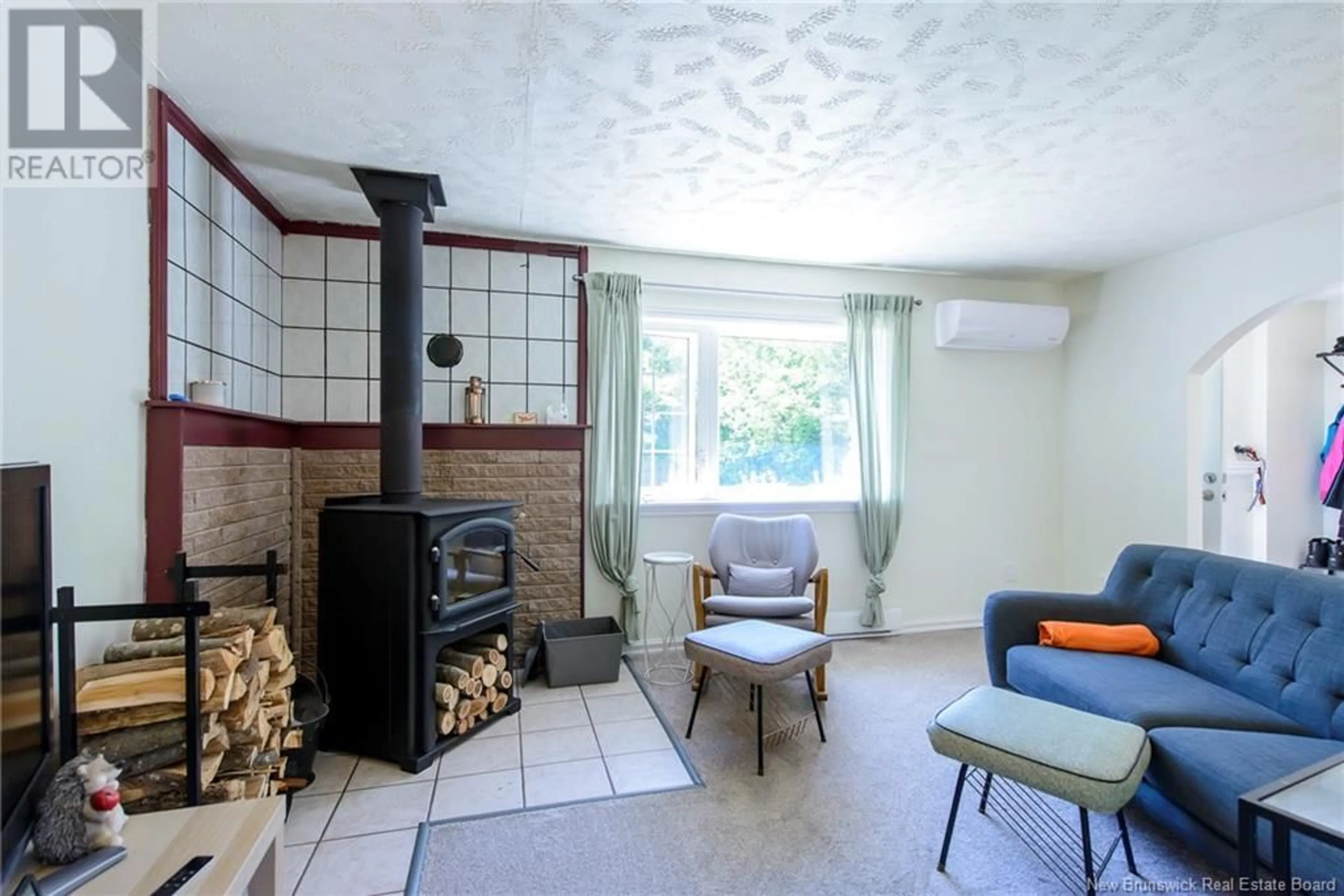 Living room with furniture, ceramic/tile floor for 28 WALTER LANE, Upper Golden Grove New Brunswick E2S3E6