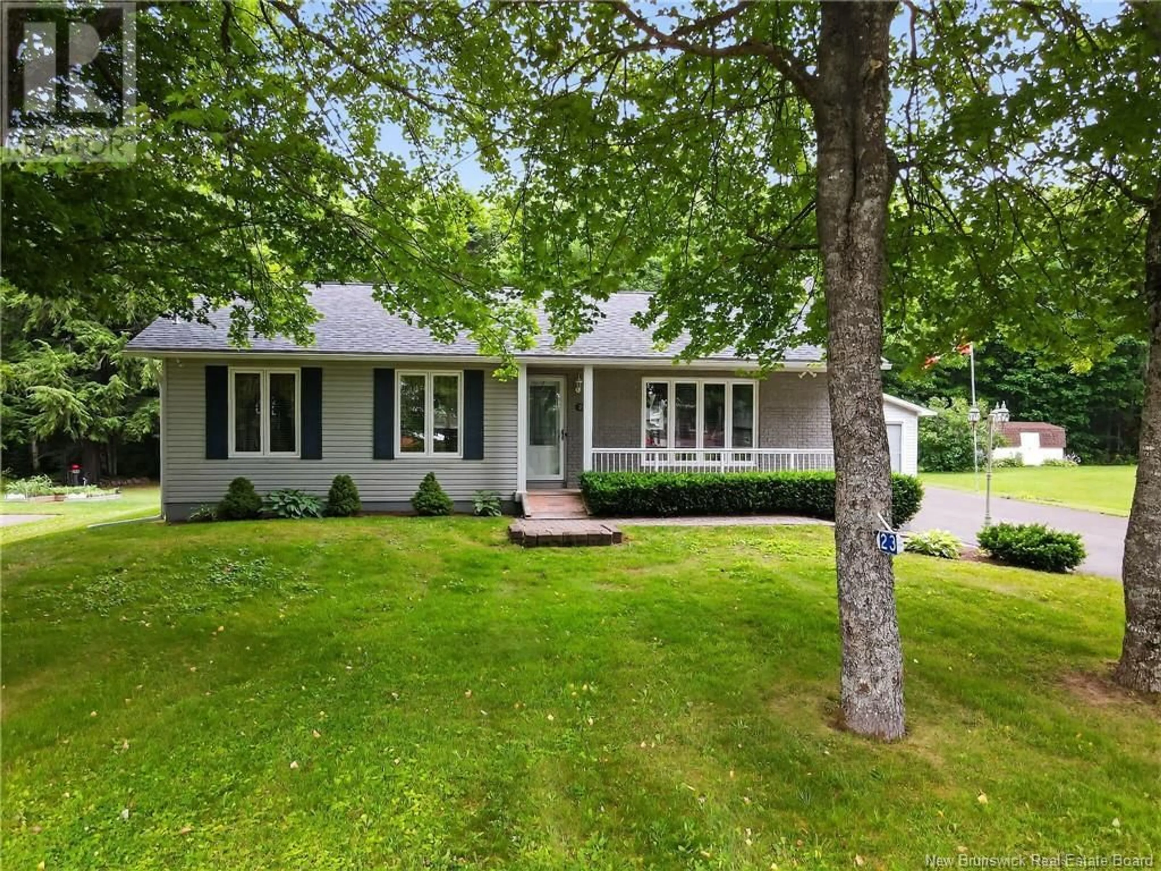 Home with vinyl exterior material, street for 23 YVON STREET, Saint-Antoine New Brunswick E4V1K3