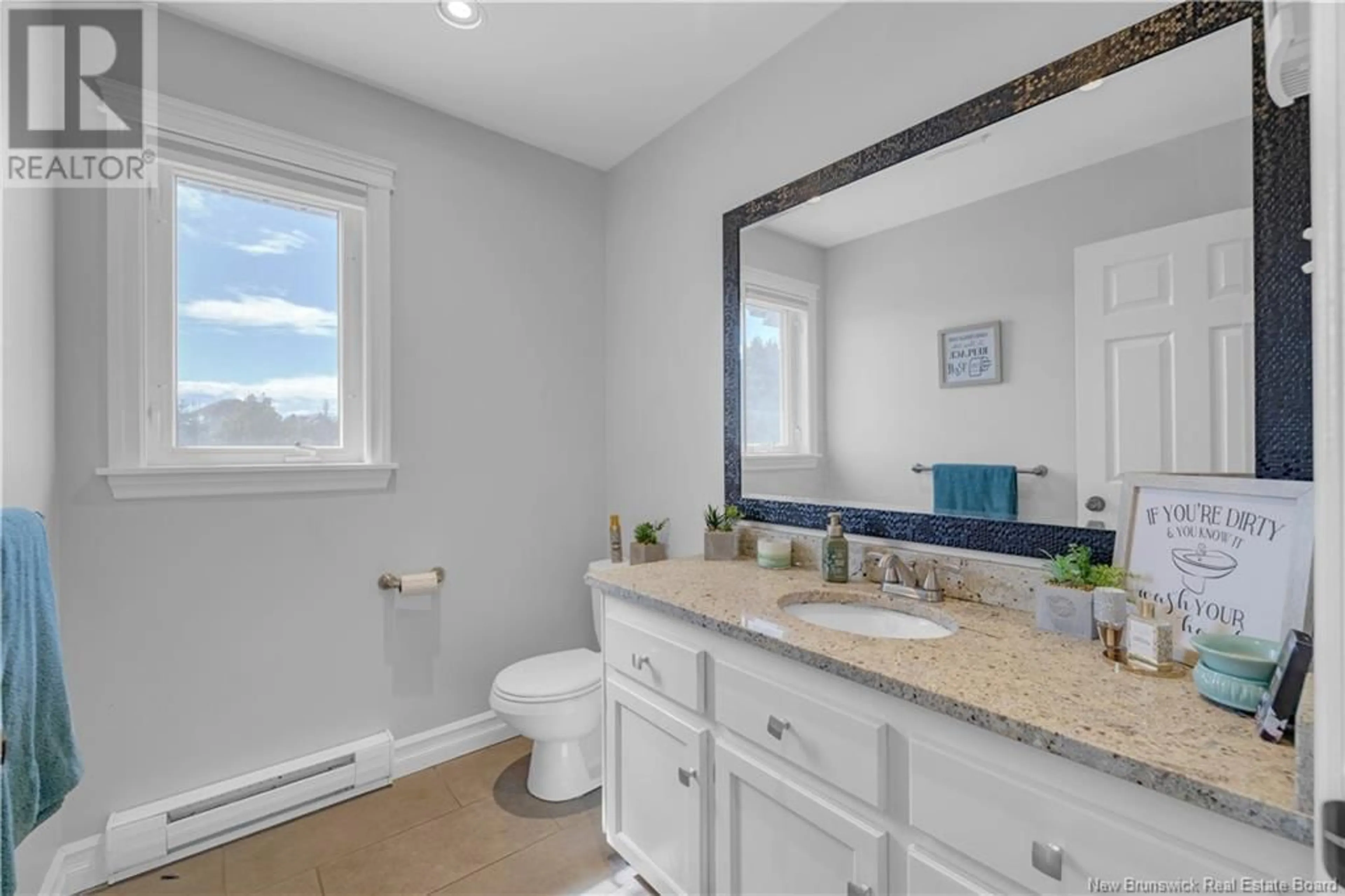 Standard bathroom, ceramic/tile floor for 8 BLANCHARD LANE, Saint John New Brunswick E2K5K4