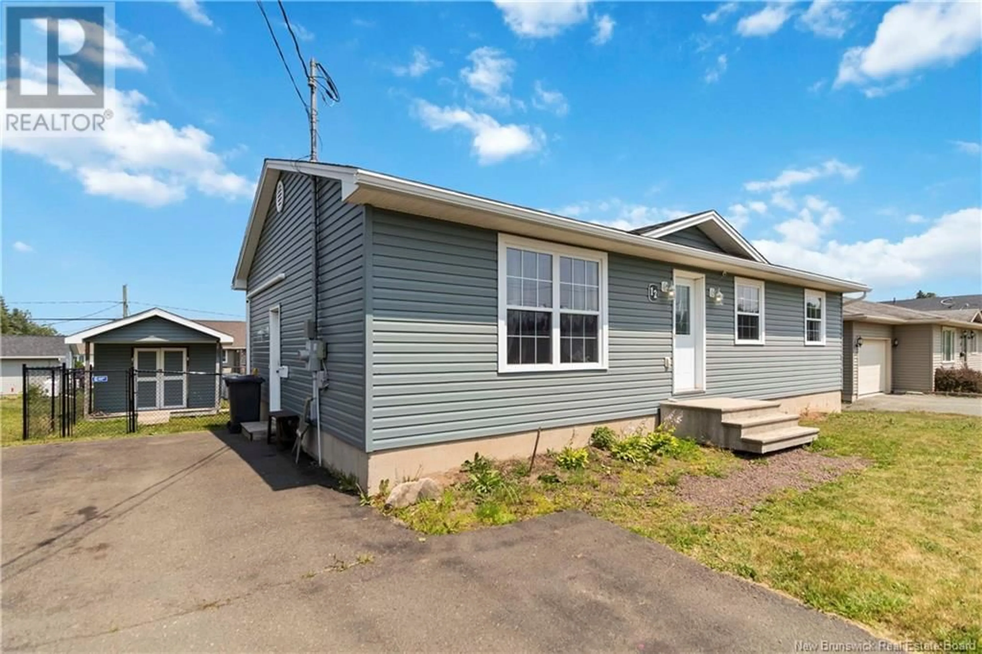 Home with vinyl exterior material, street for 12 HOLLY ROAD, Riverview New Brunswick E1B0E7