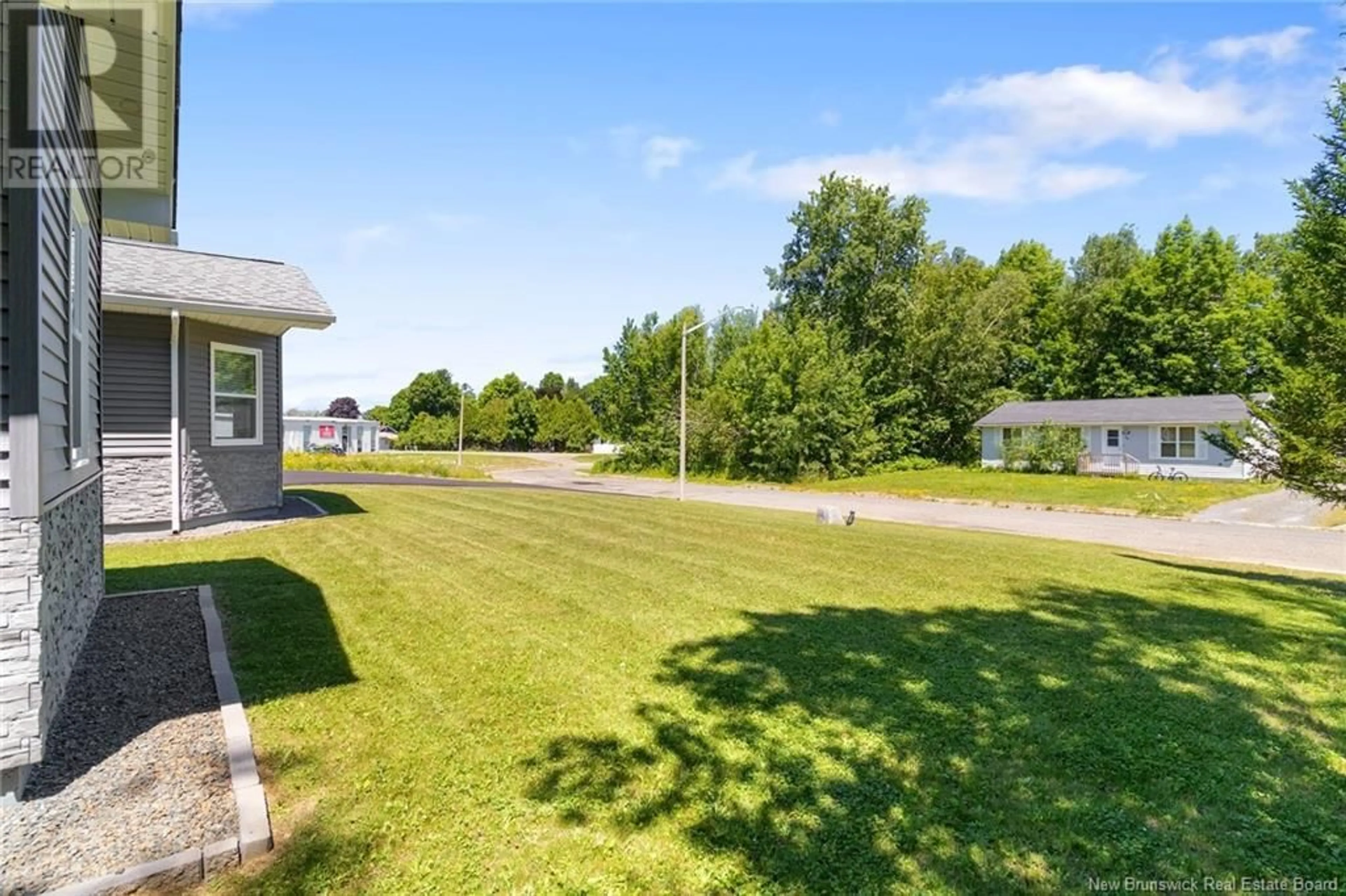 Patio, water/lake/river/ocean view for 15 CLARK CRESCENT, Nackawic New Brunswick E6G2N8