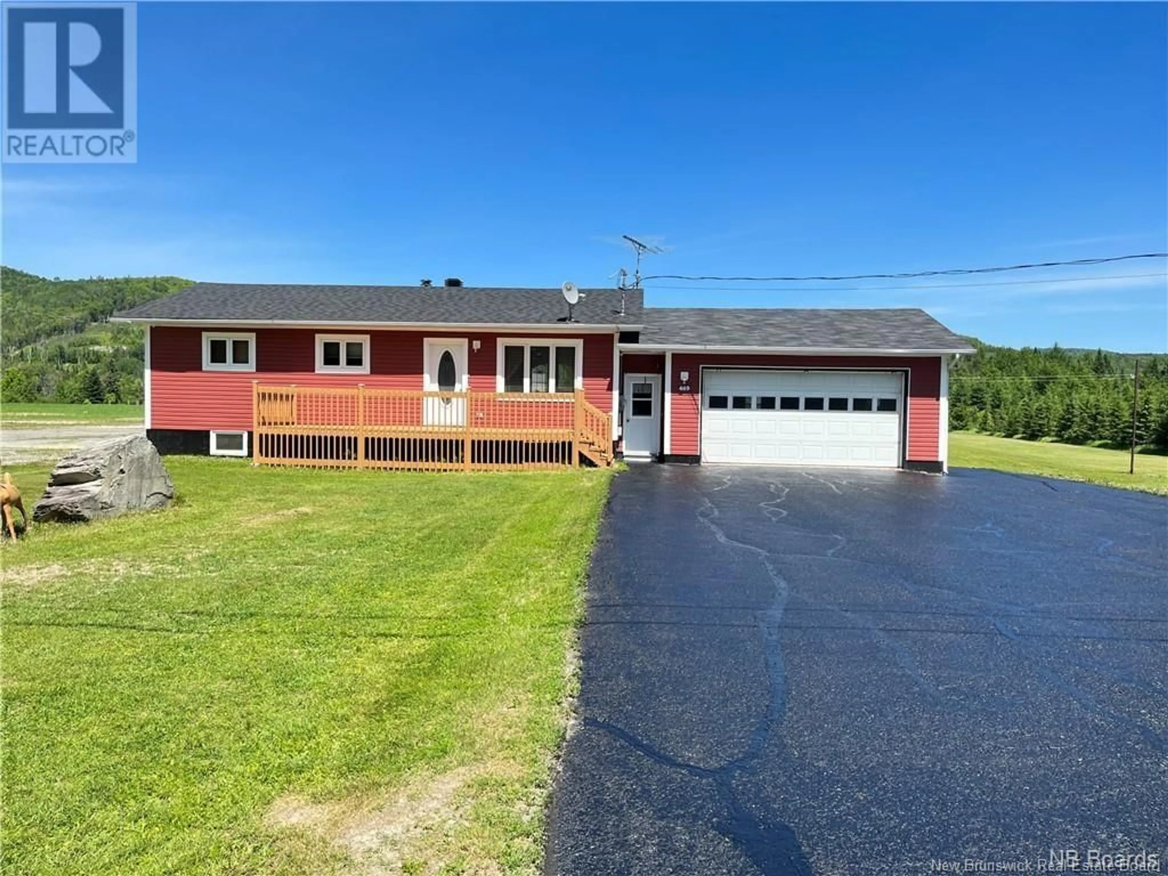 A pic from outside/outdoor area/front of a property/back of a property/a pic from drone, unknown for 469 JOSEPH MORNEAULT ROAD, Baker Brook New Brunswick E7A1W3