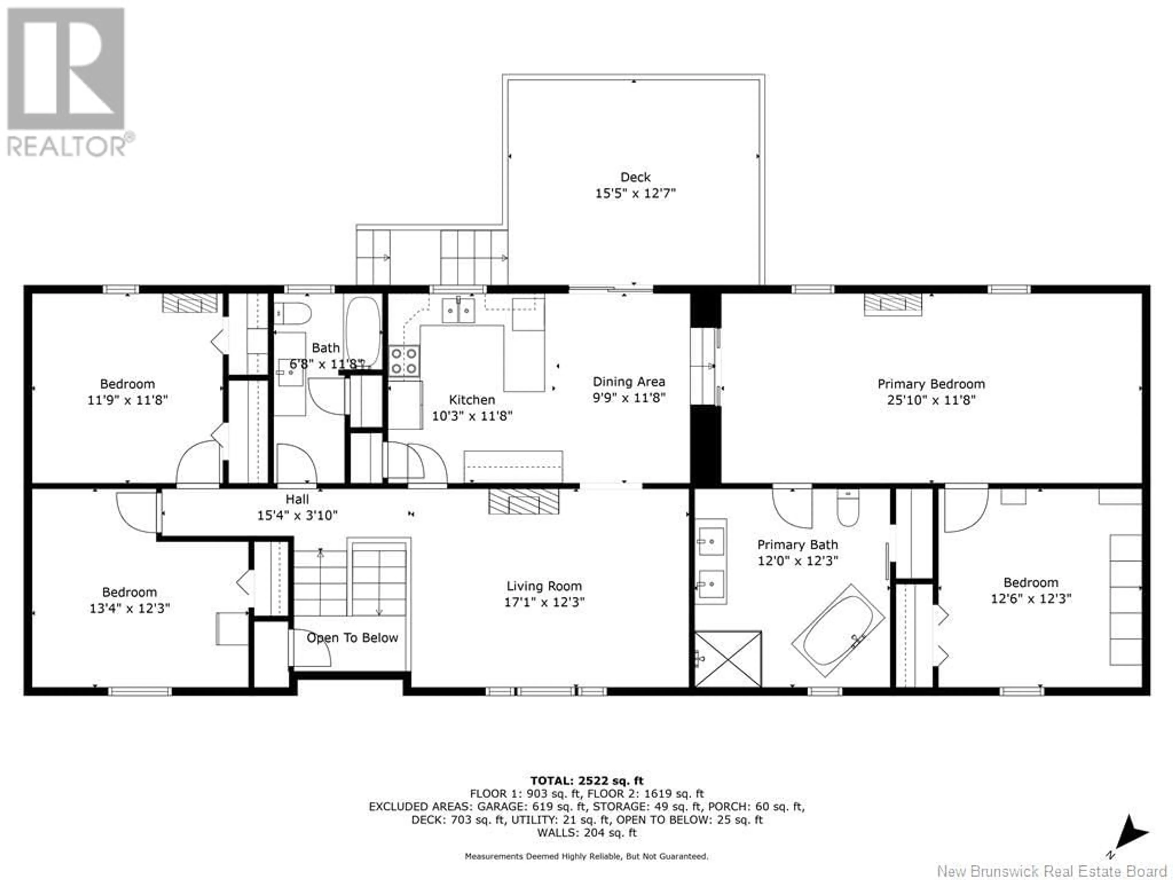 Floor plan for 224 GERALYN DRIVE, Miramichi New Brunswick E1N3T9