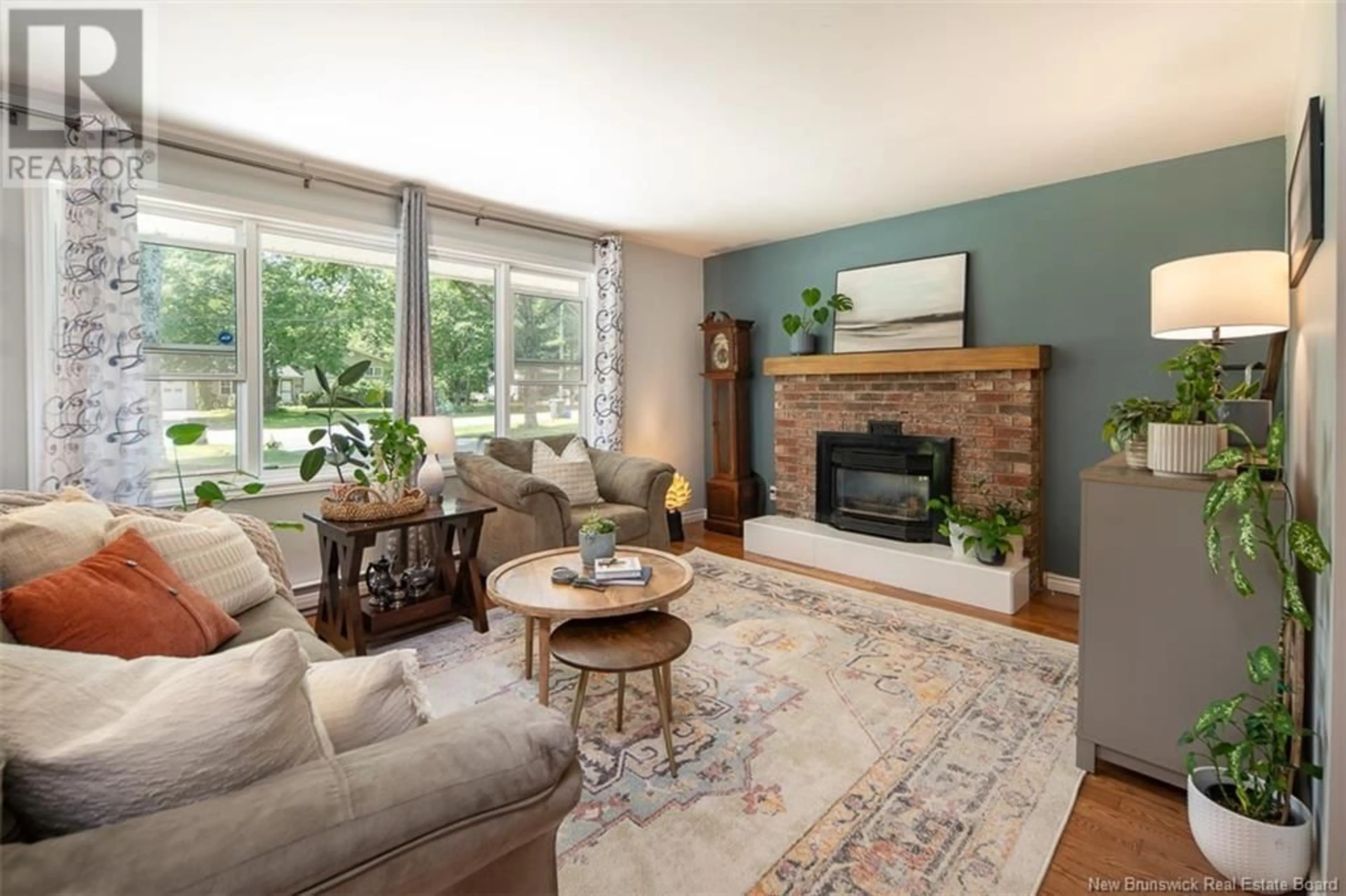 Living room with furniture, unknown for 153 SHAW LANE, New Maryland New Brunswick E3C1J1