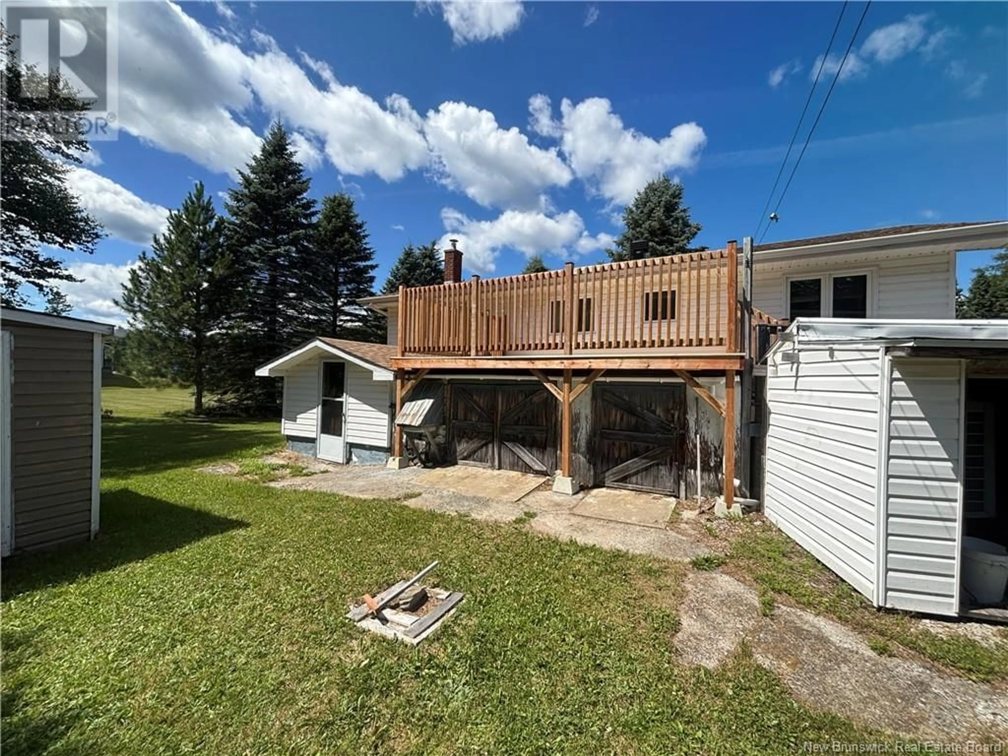 A pic from outside/outdoor area/front of a property/back of a property/a pic from drone, building for 205 CHEMIN TREMBLAY, Tremblay New Brunswick E8J3E5