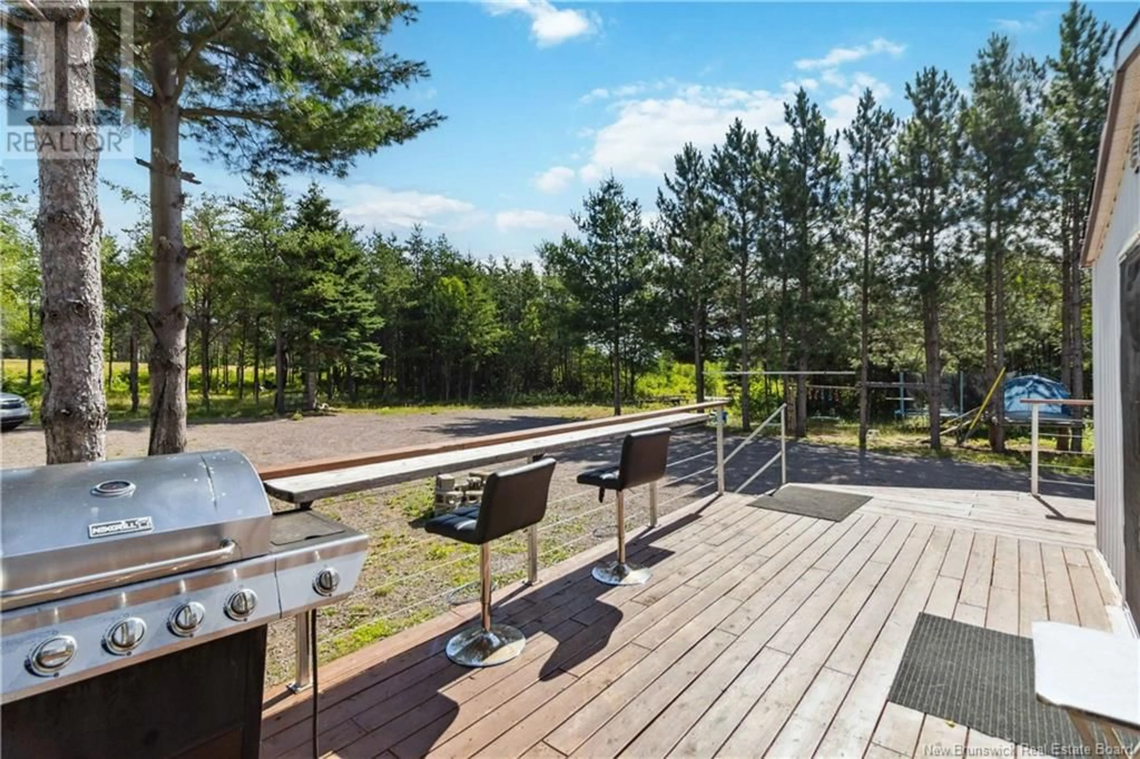 Patio, forest/trees view for 106 BABINEAU ROAD, Grande-Digue New Brunswick E4R3T8