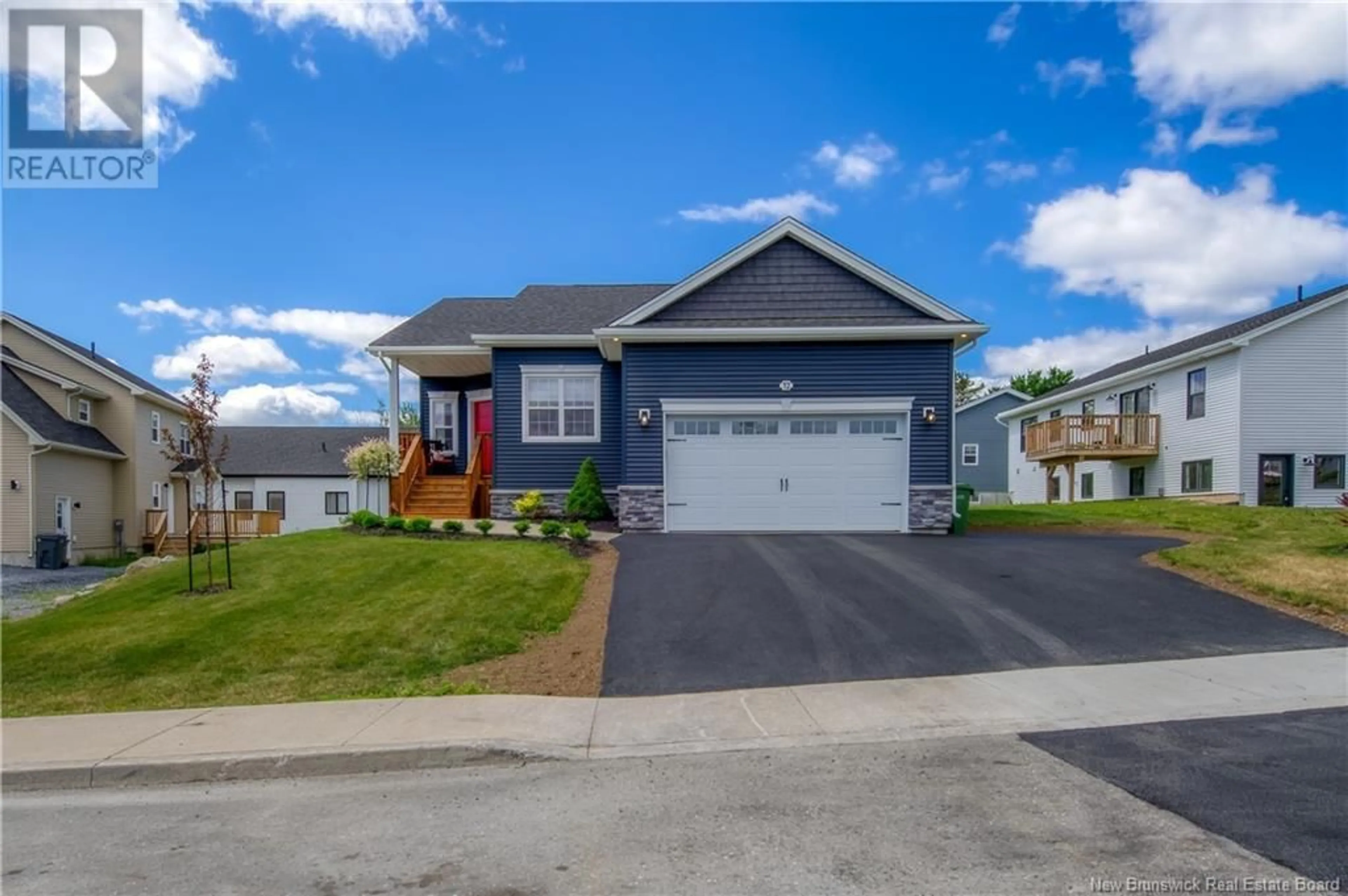 Home with vinyl exterior material, street for 12 VICTORIA CRESCENT, Rothesay New Brunswick E2E0X3