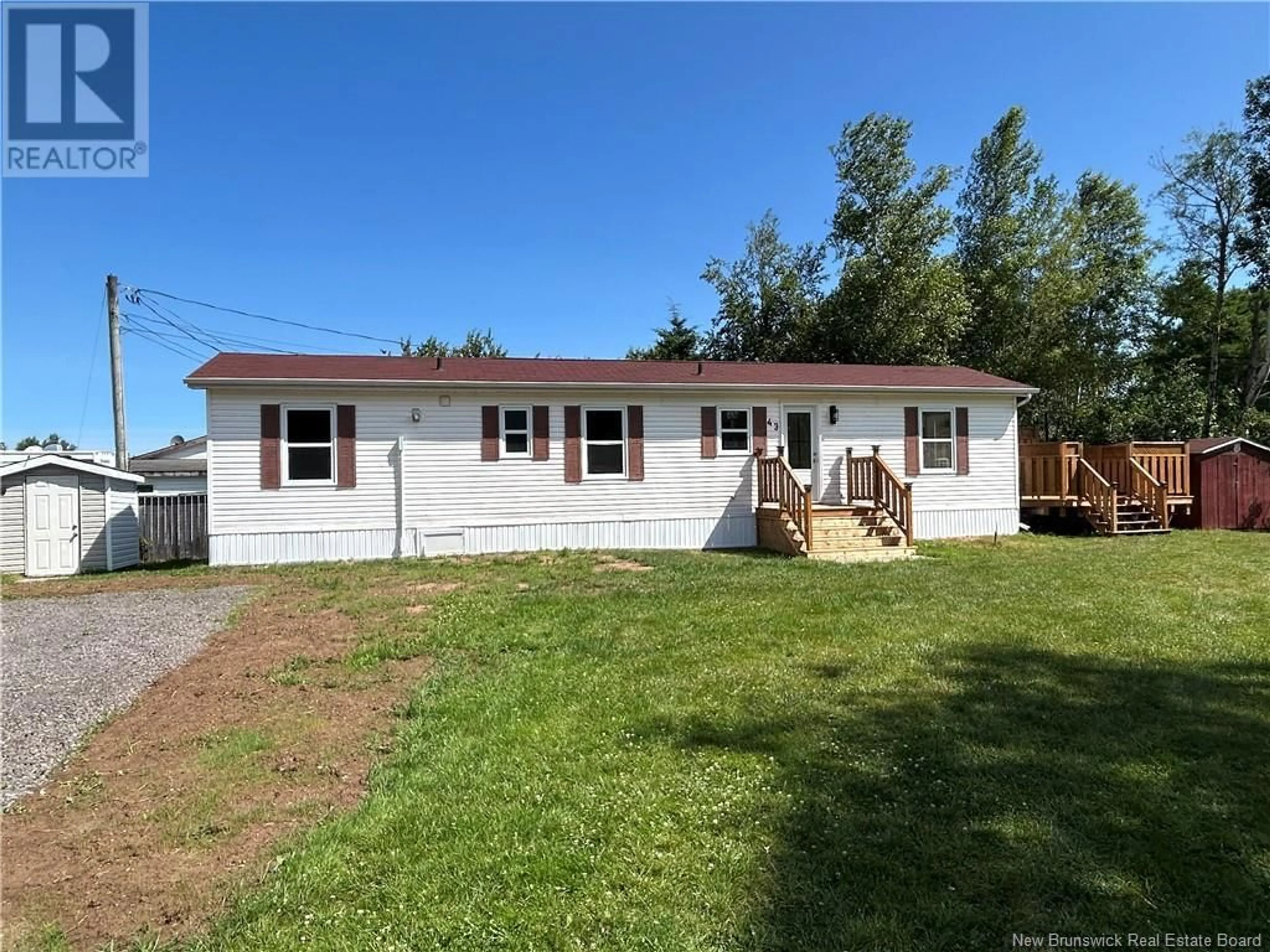 Home with vinyl exterior material, unknown for 43 BRAY BOULEVARD, Cocagne New Brunswick E4R3T1