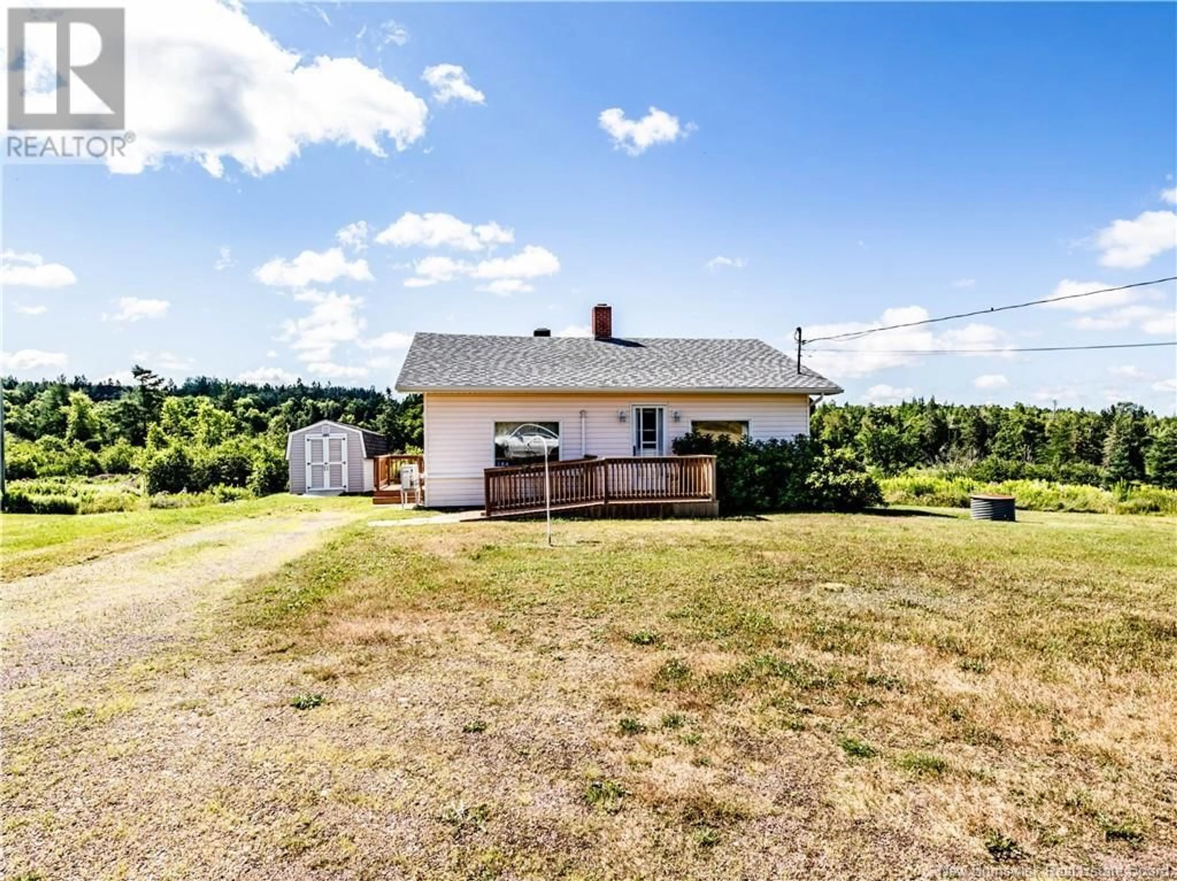 A pic from outside/outdoor area/front of a property/back of a property/a pic from drone, unknown for 184 BREAU CREEK RD, Memramcook New Brunswick E4K2K3