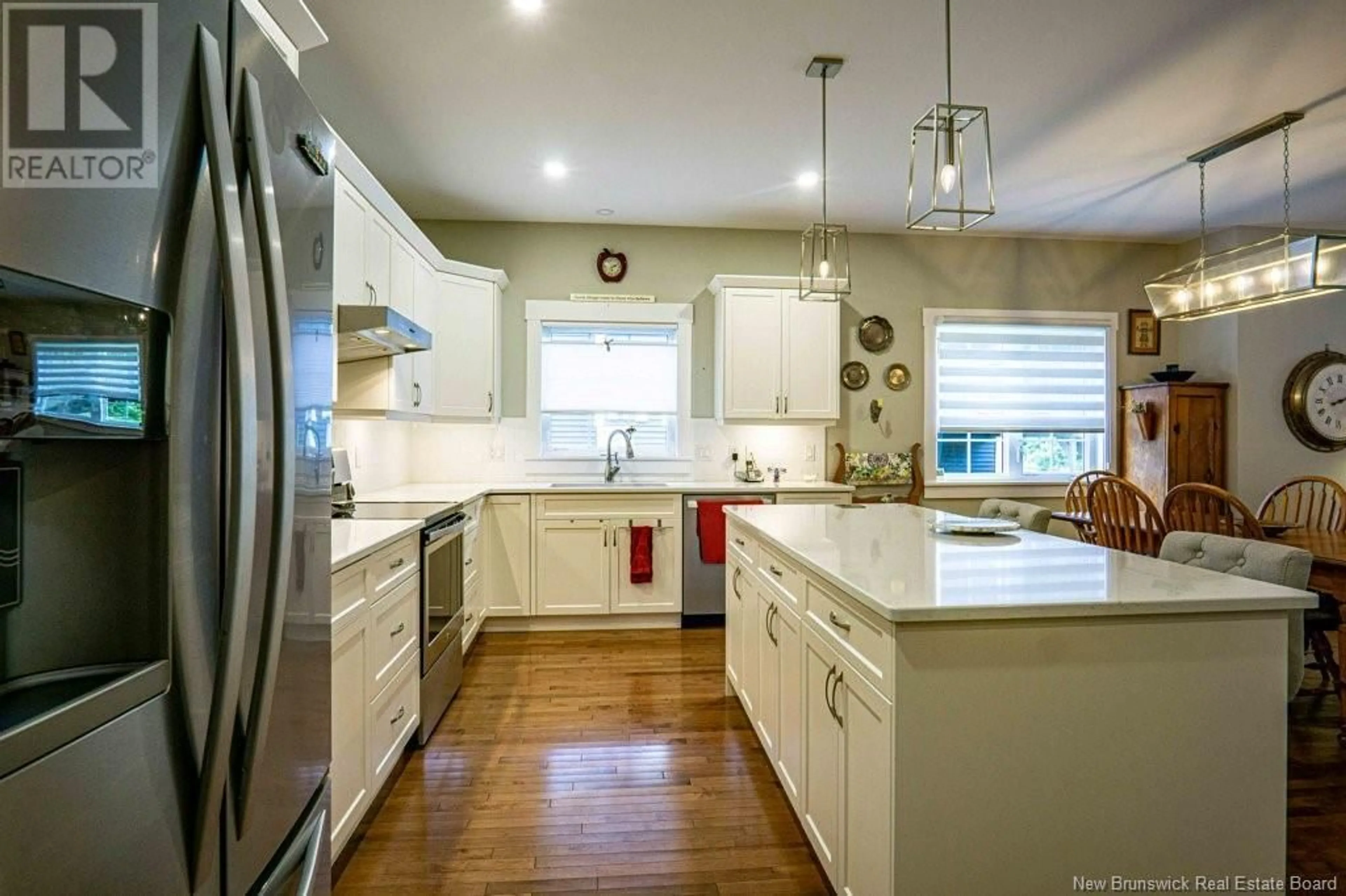 Open concept kitchen, ceramic/tile floor for 160 SARAHS LANE, Fredericton New Brunswick E3B0Y9