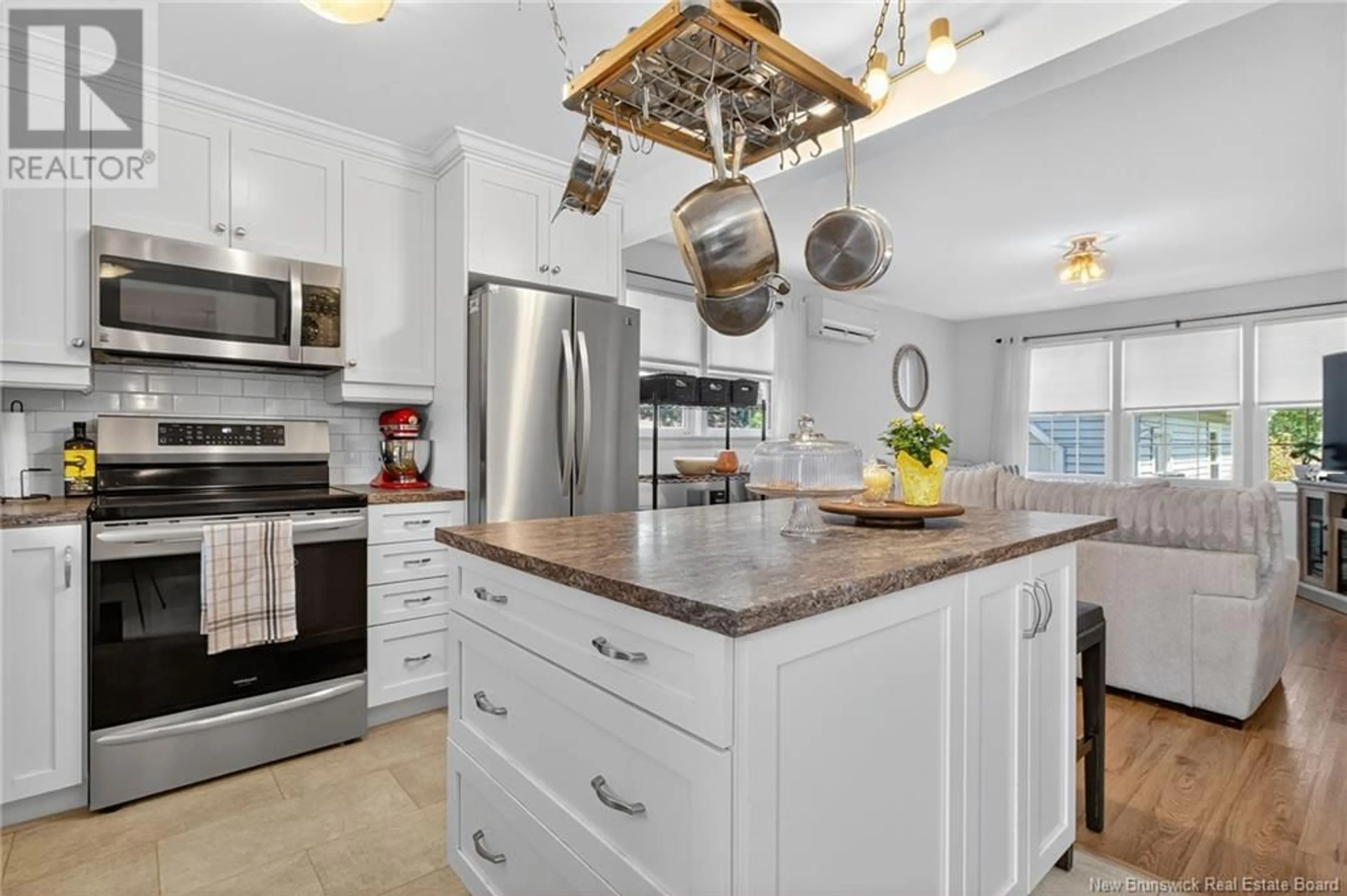 Open concept kitchen, ceramic/tile floor for 230 CLEVELAND, Riverview New Brunswick E1B1Y1