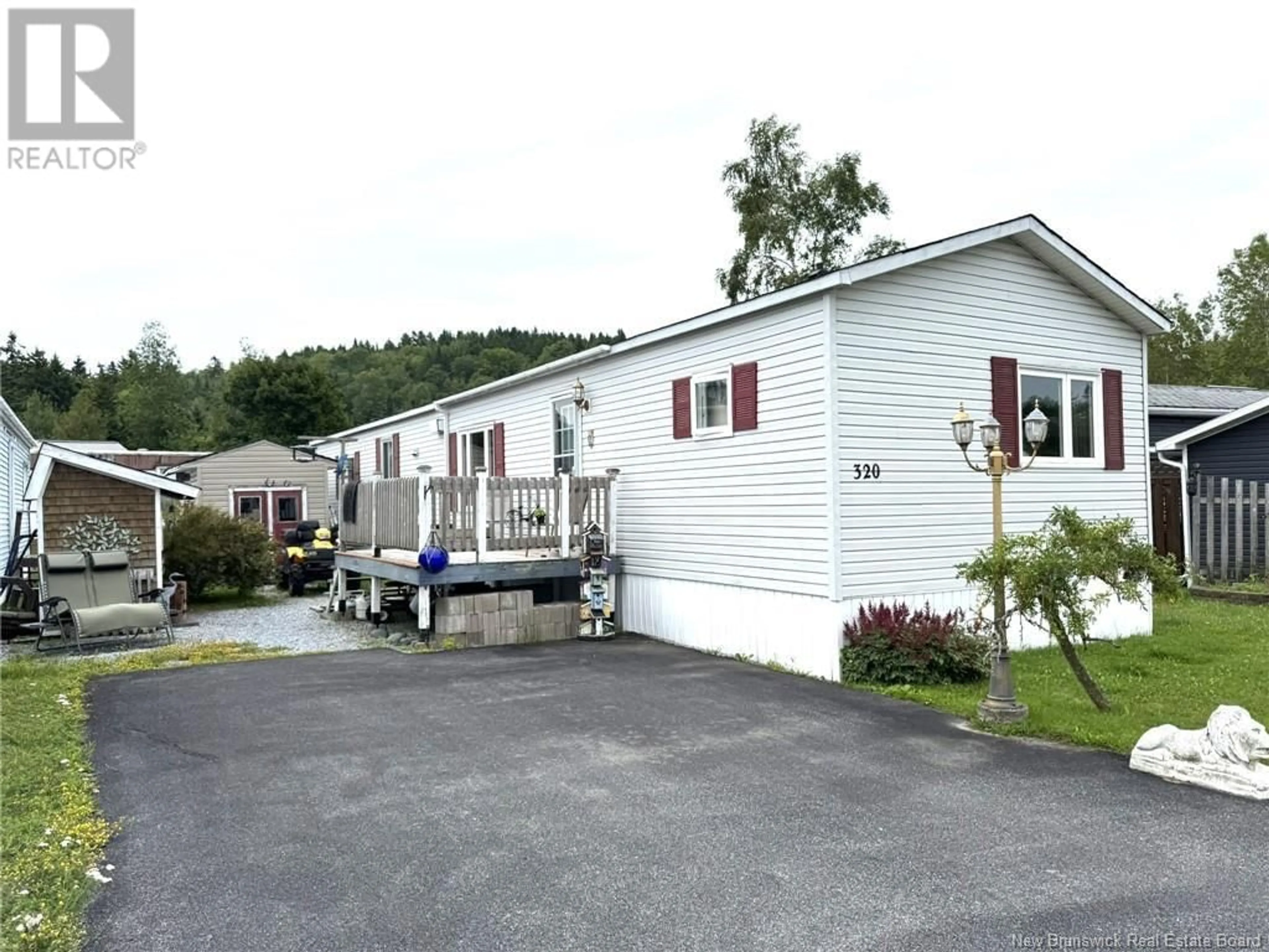 Home with vinyl exterior material, street for 320 COLIN AVENUE, Saint John New Brunswick E2H2P9