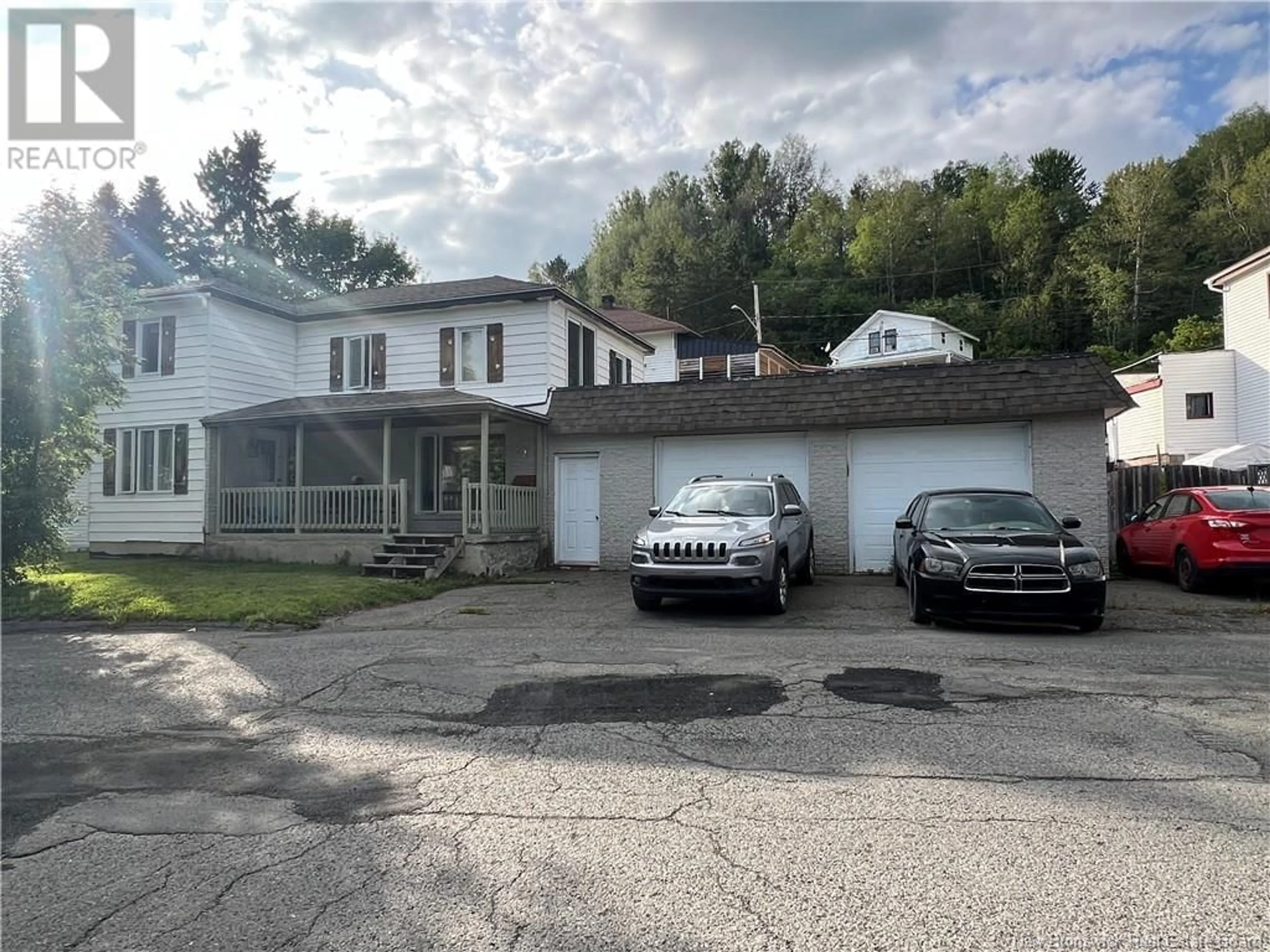 A pic from outside/outdoor area/front of a property/back of a property/a pic from drone, street for 55 VENIOT STREET, Edmundston New Brunswick E3V1L3