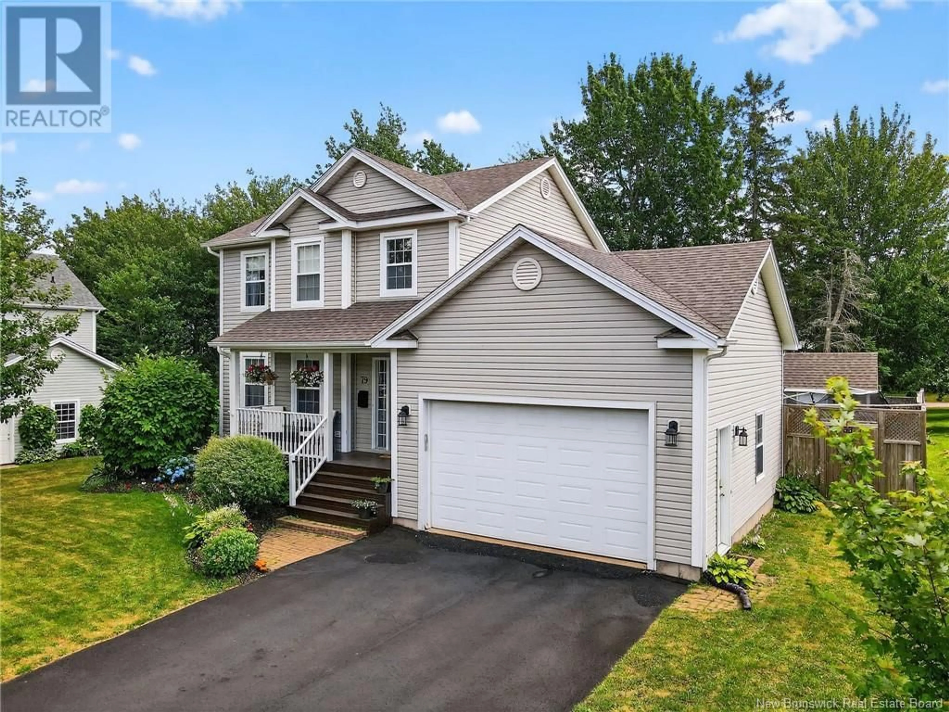 Home with vinyl exterior material, street for 79 TRANQUILLE STREET, Dieppe New Brunswick E1A7R4