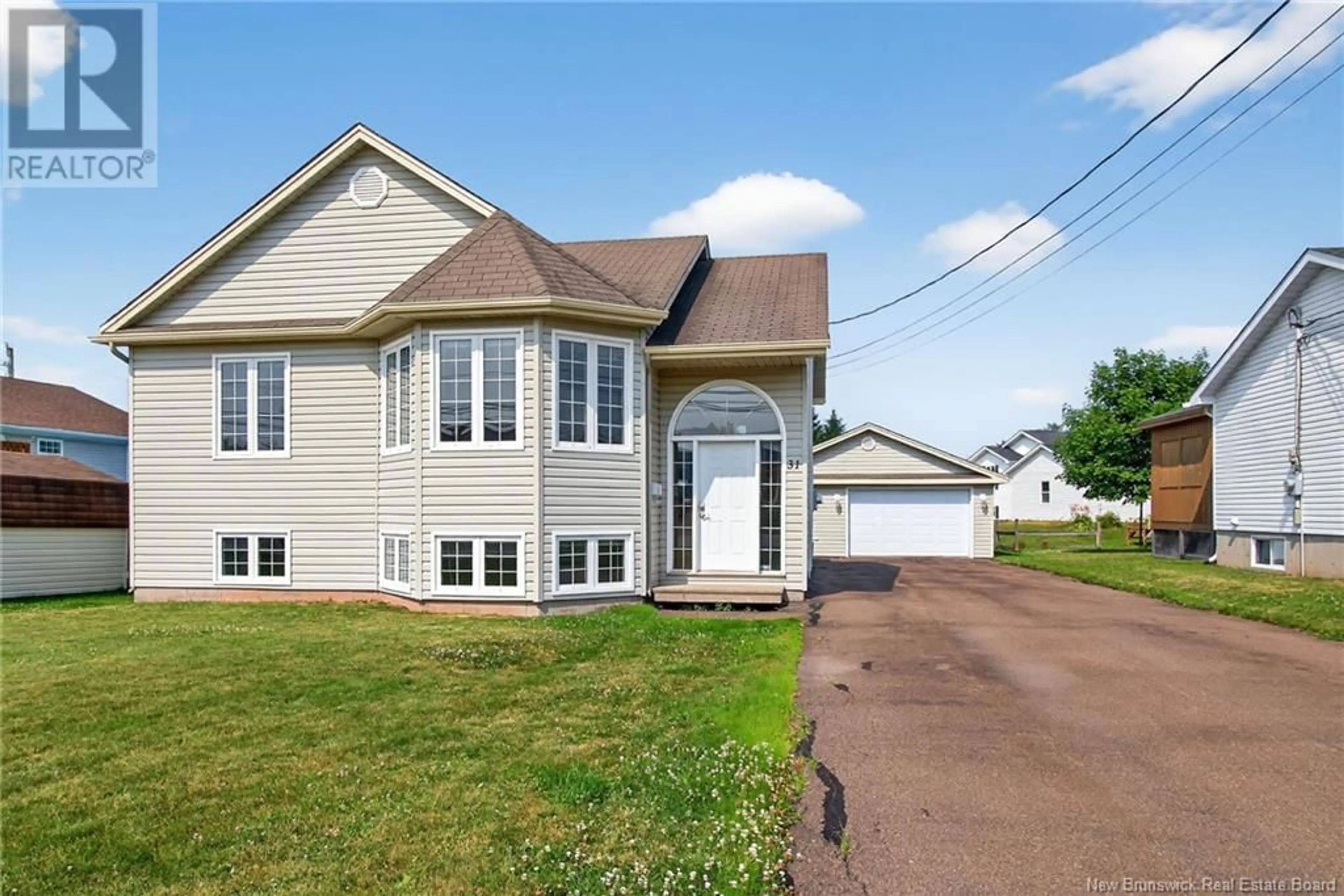 Home with vinyl exterior material, street for 31 VAUTOUR STREET, Dieppe New Brunswick E1A7H2