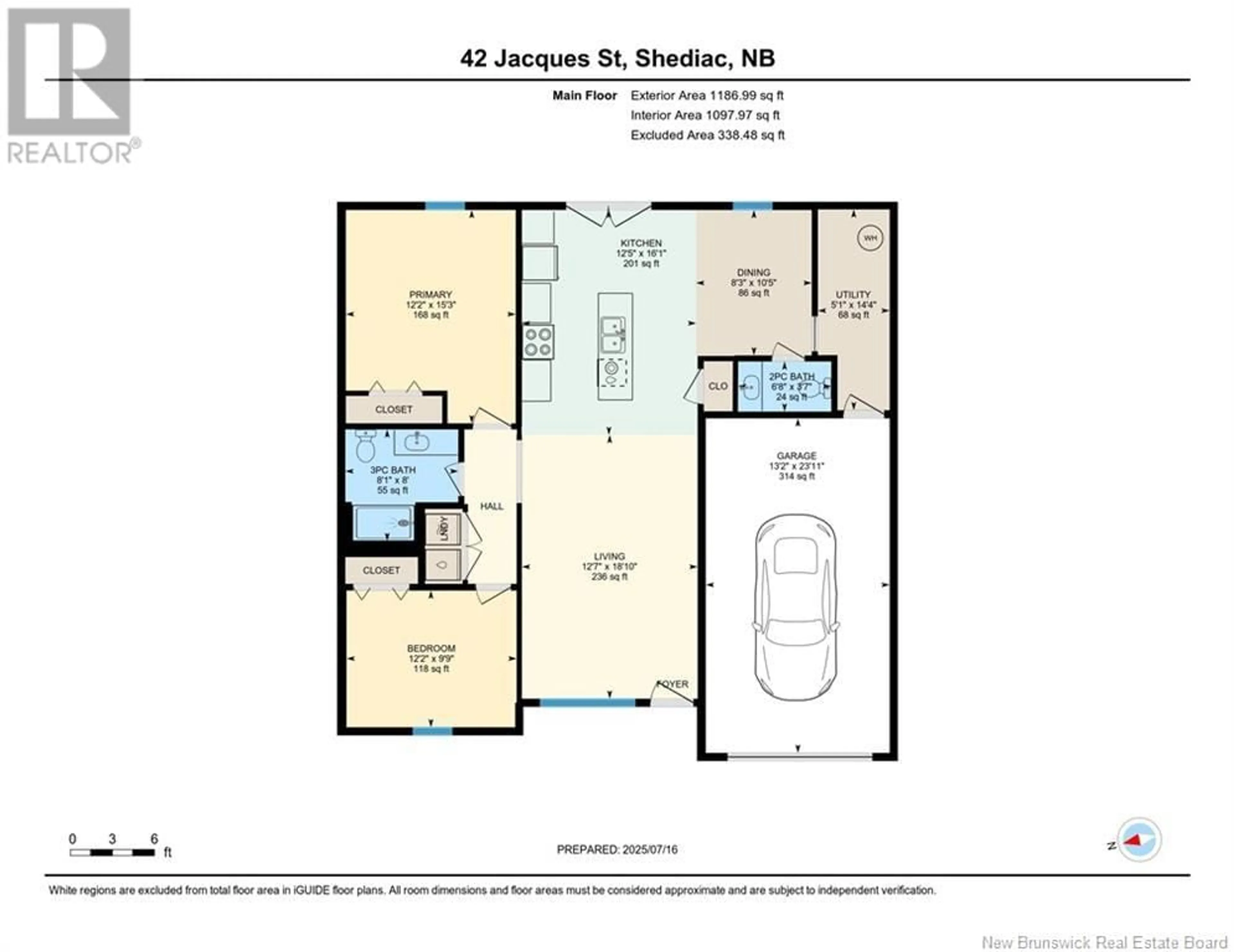 Floor plan for 38,42,46,50 JACQUES STREET, Shediac New Brunswick E4O0W5