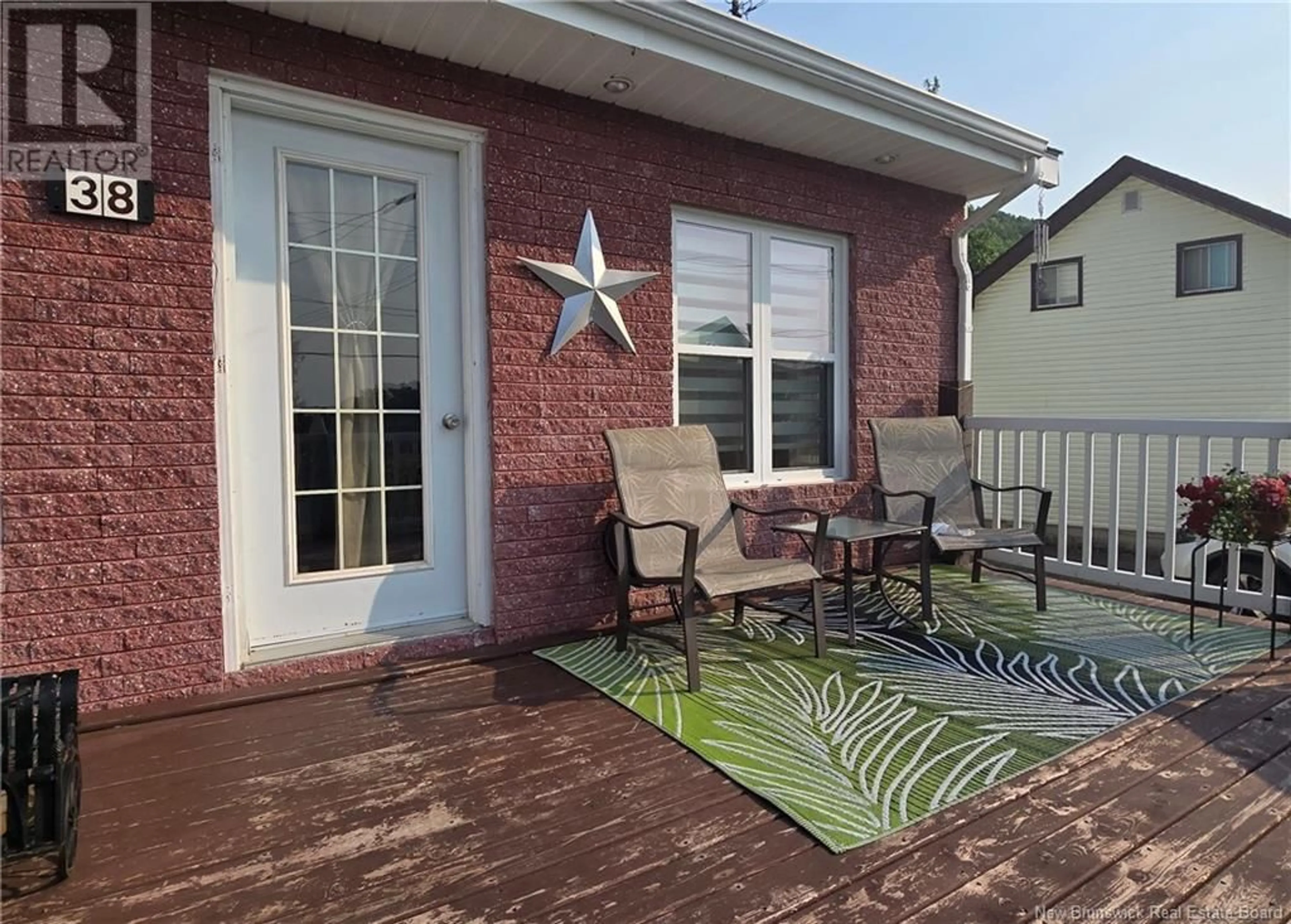 Patio, street for 38 SUNSET DRIVE, Campbellton New Brunswick E3N1S8